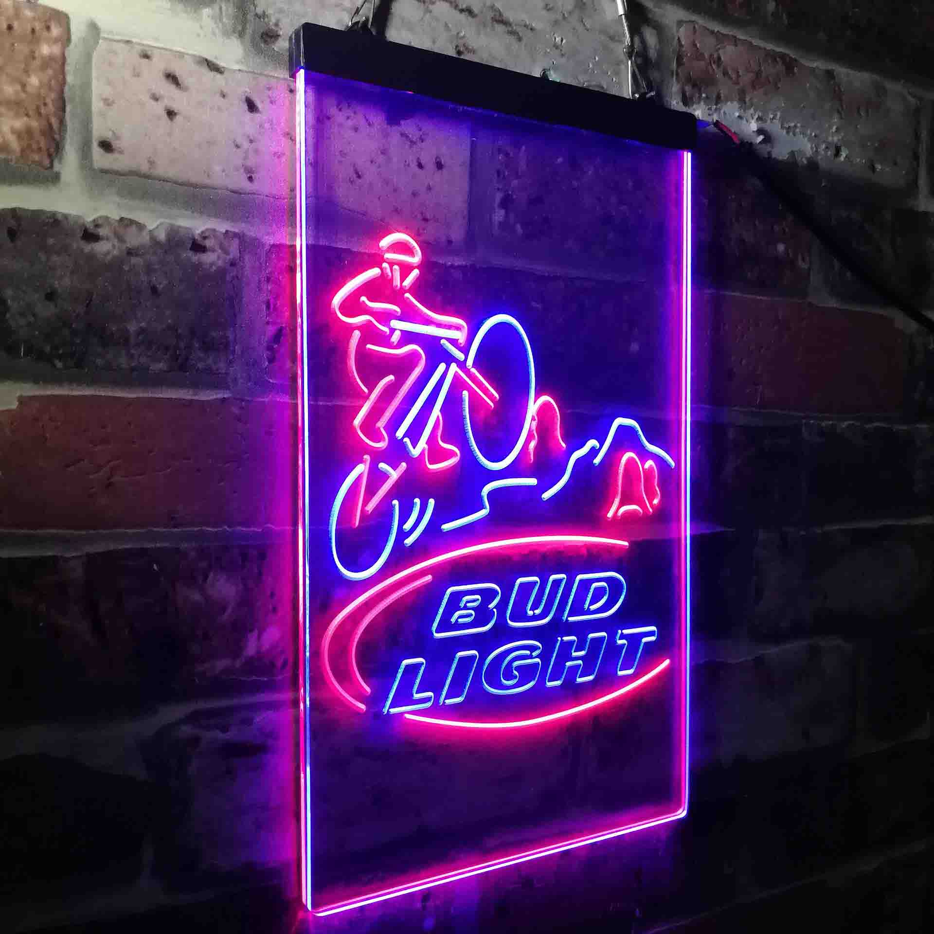 Bud Light Mountain Bike Neon-Like LED Sign - Image 21