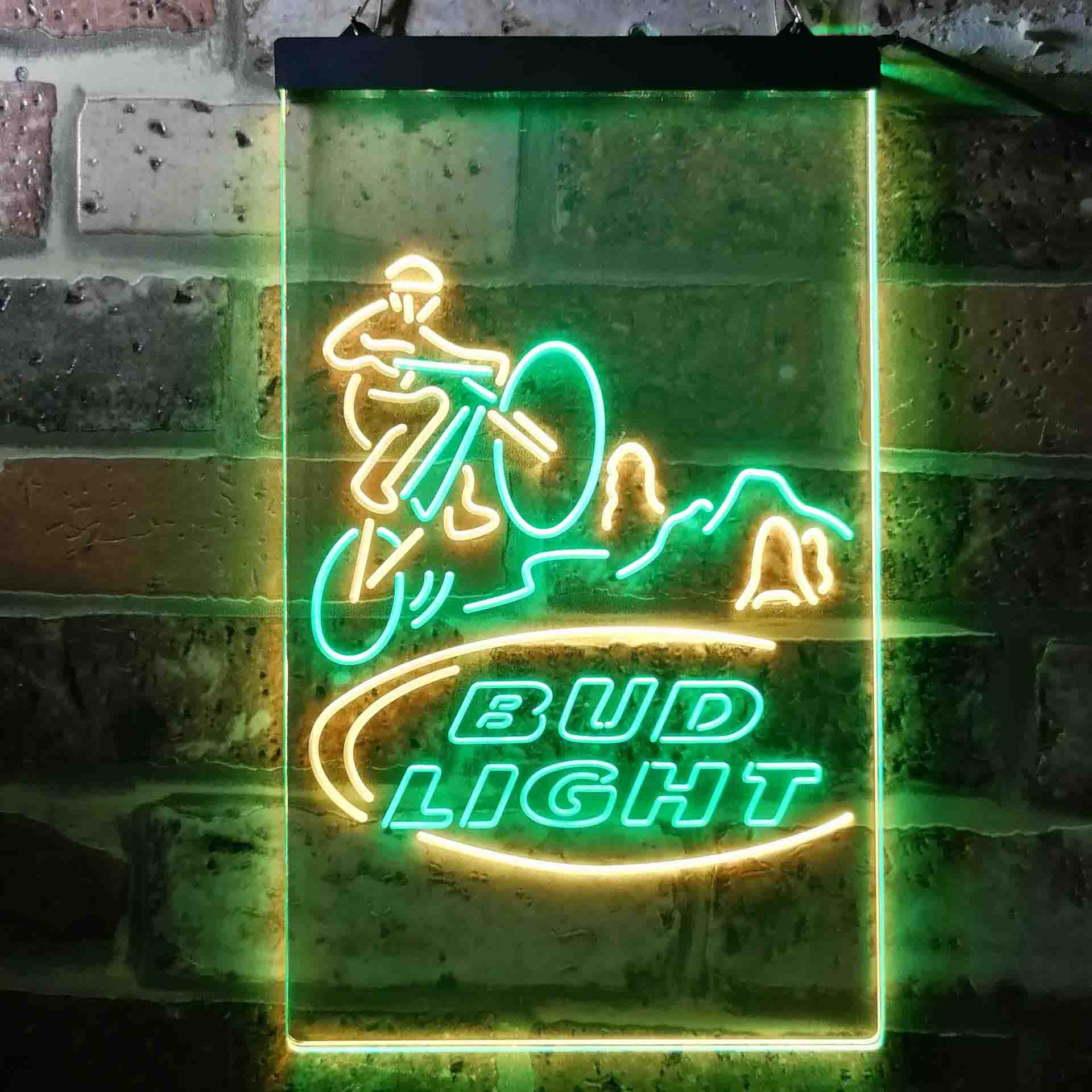 Bud Light Mountain Bike Neon-Like LED Sign - Image 5