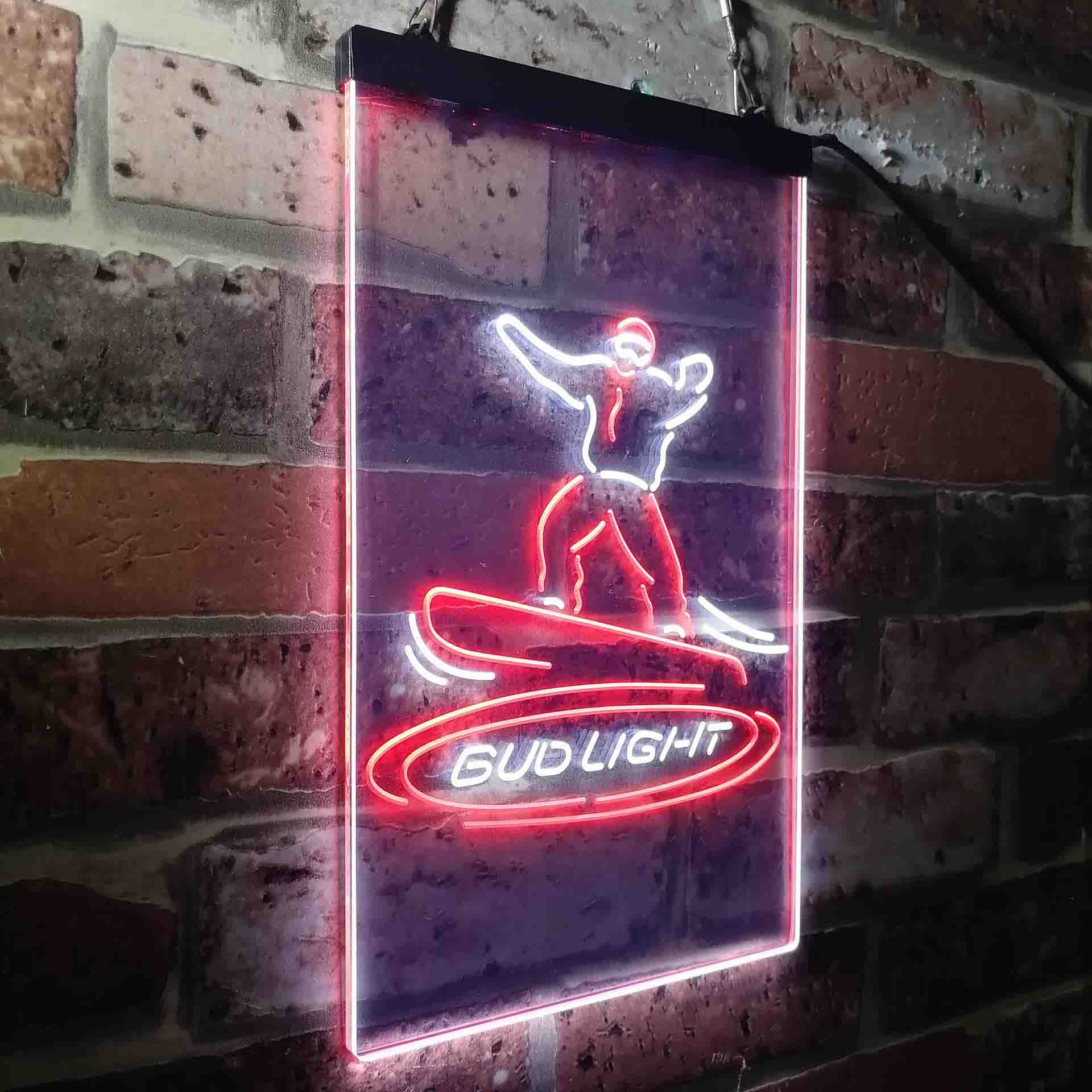 Bud Light Snowboarder Neon-Like LED Sign - Image 18