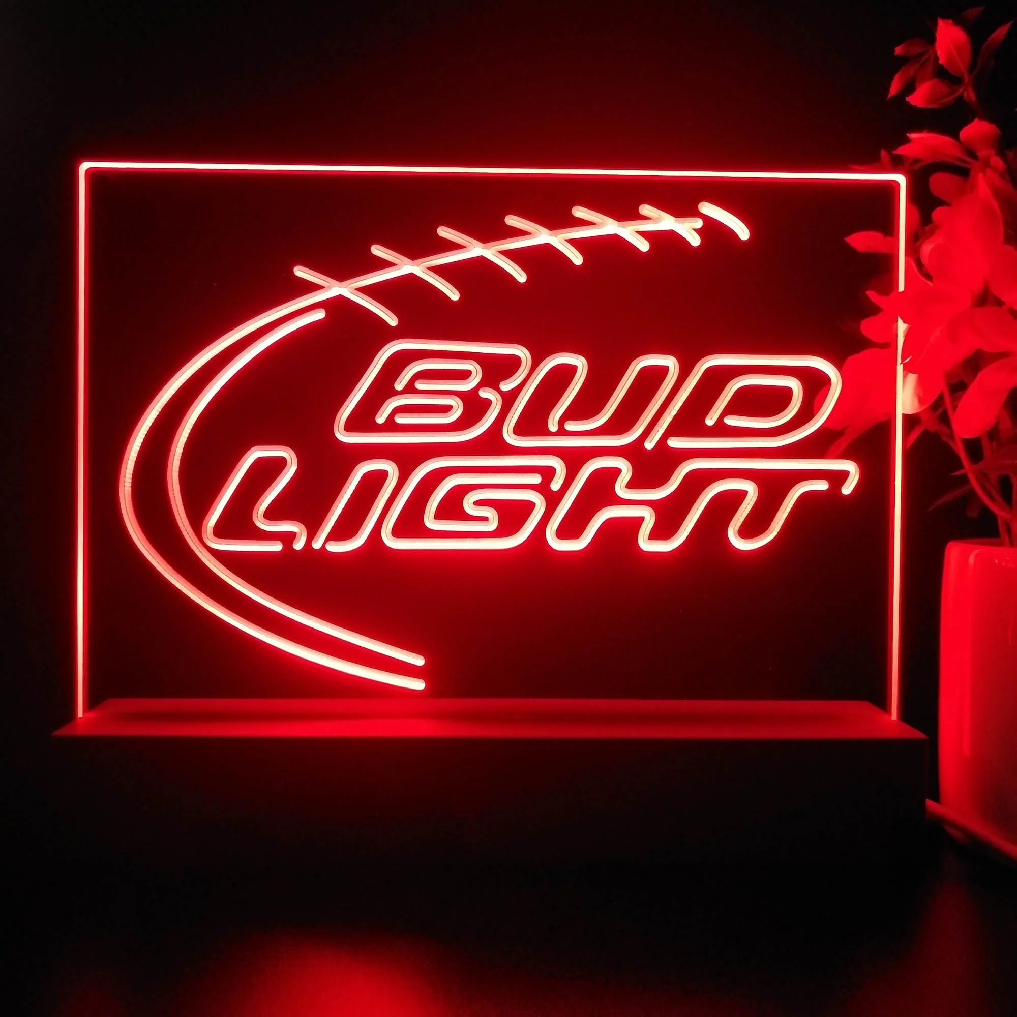 Bud Light Sport Neon Sign Pub Bar Lamp