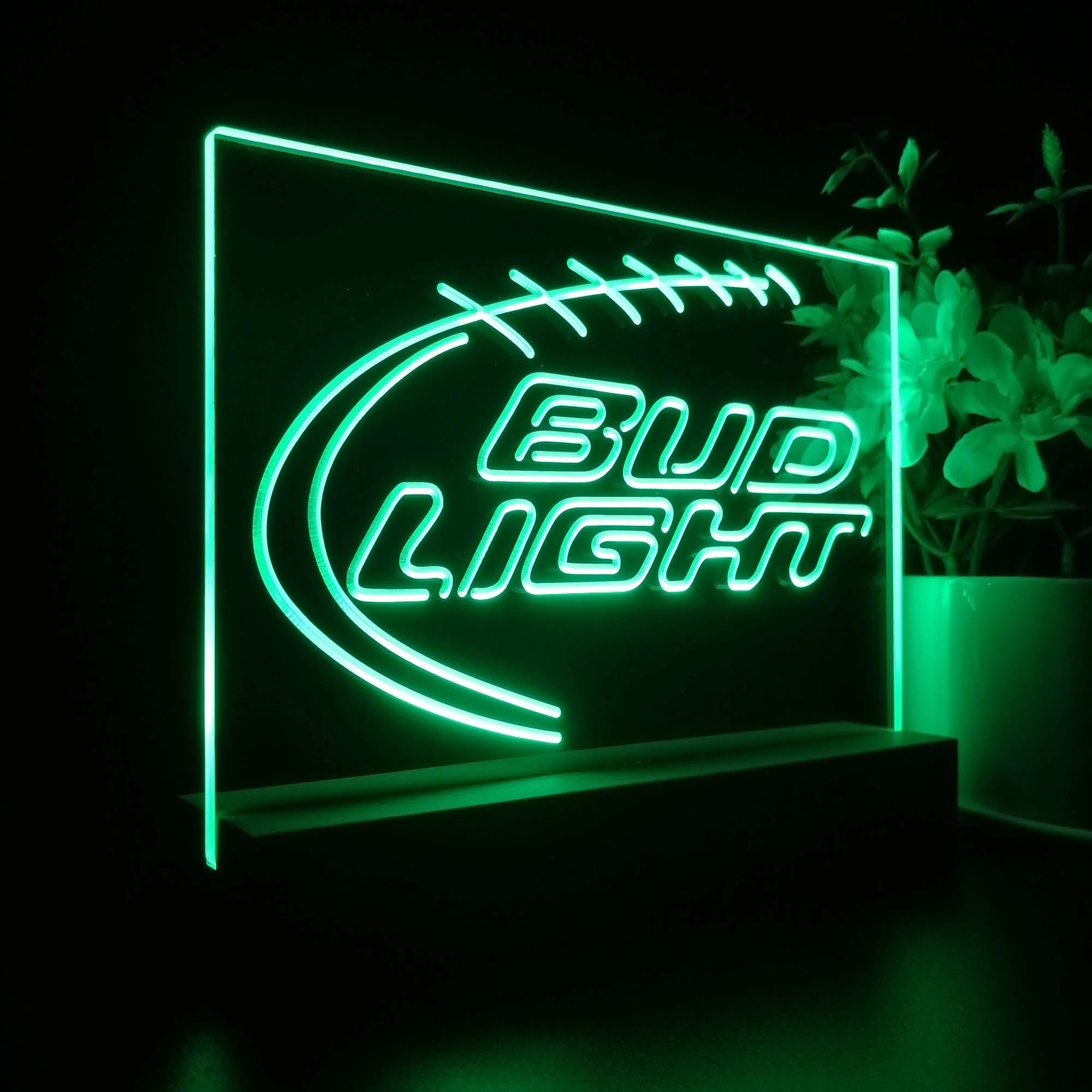 Bud Light Sport Neon Sign Pub Bar Lamp - Image 6
