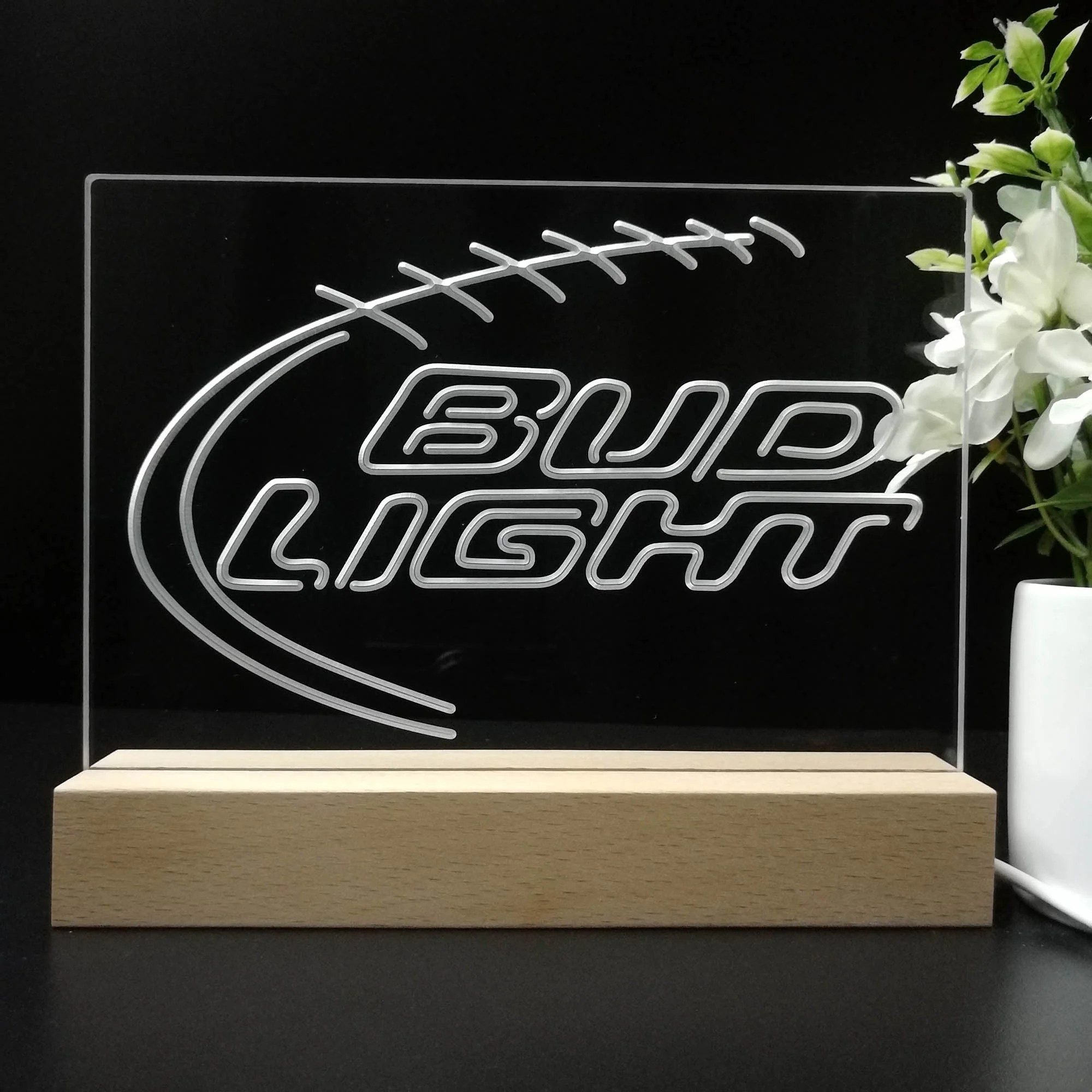 Bud Light Sport Neon Sign Pub Bar Lamp - Image 8