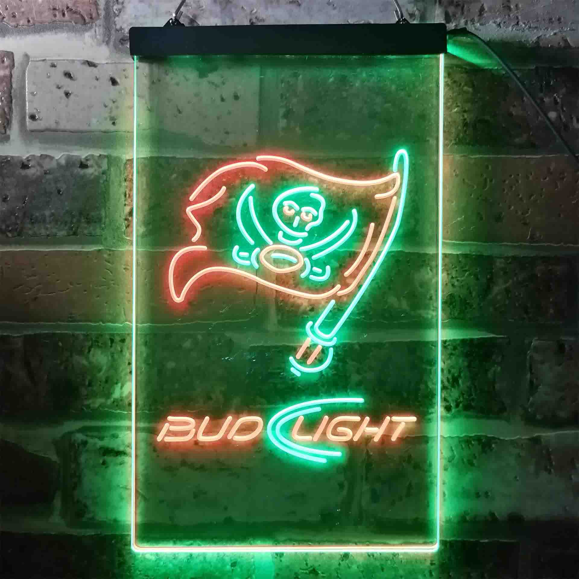 Tampa Bay Buccaneers Bud Light LED Neon Sign - Image 3