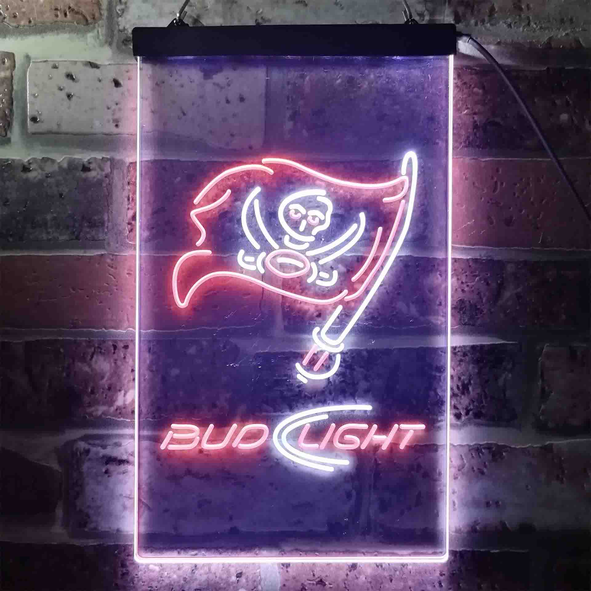 Tampa Bay Buccaneers Bud Light LED Neon Sign - Image 5