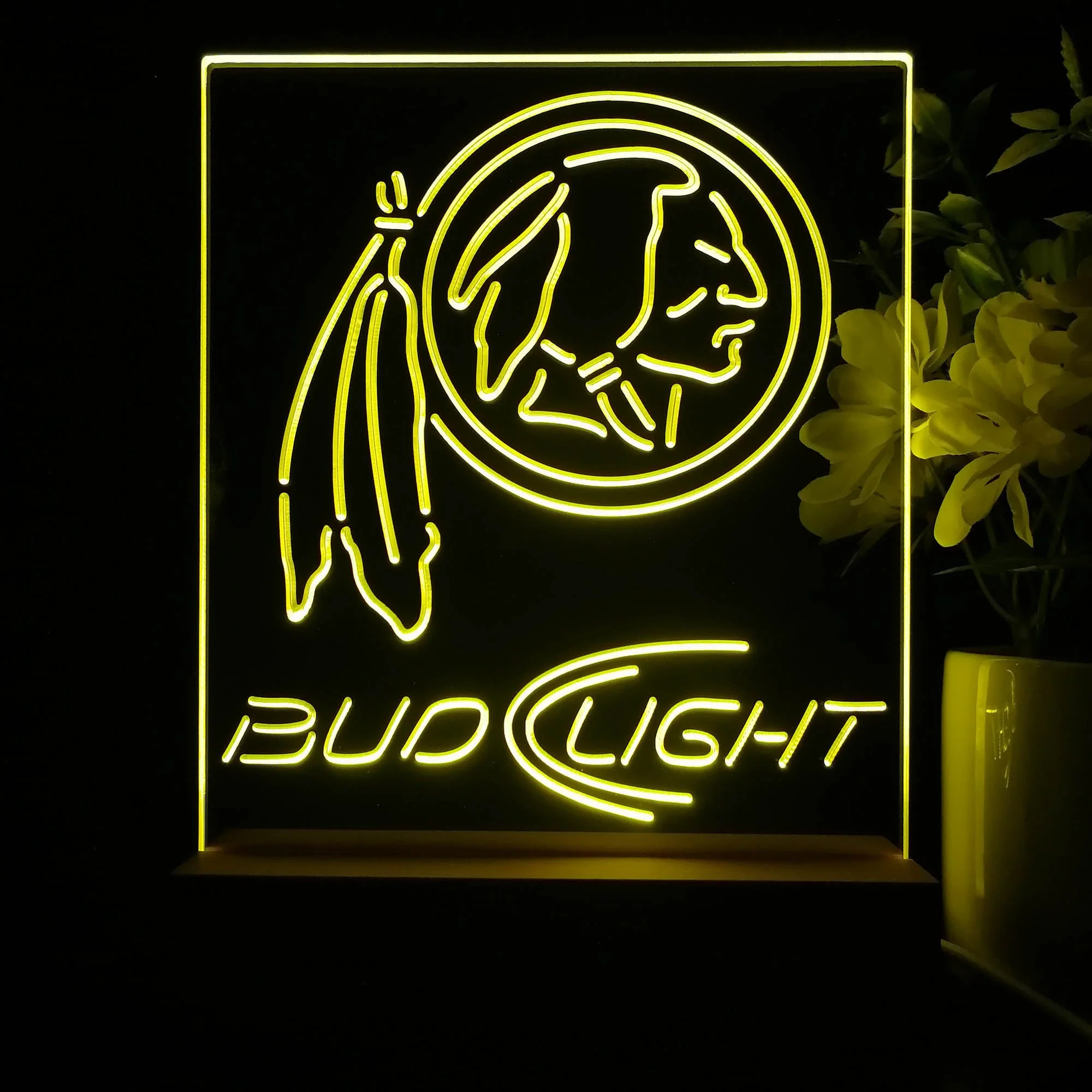 Washington Night Light Neon Pub Bar Lamp - Image 4