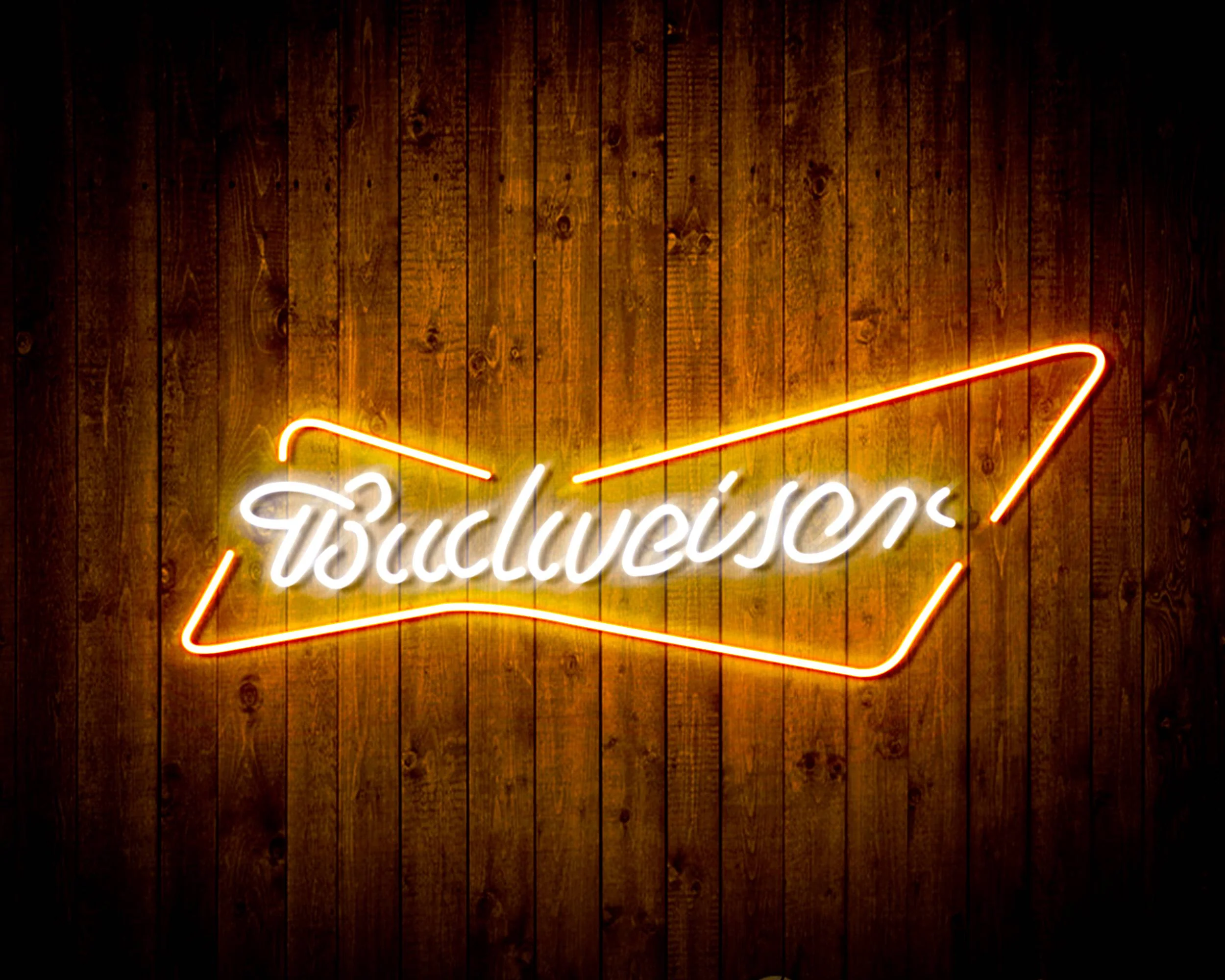 Budweiser Bar Handmade Neon Flex LED Sign - Image 11