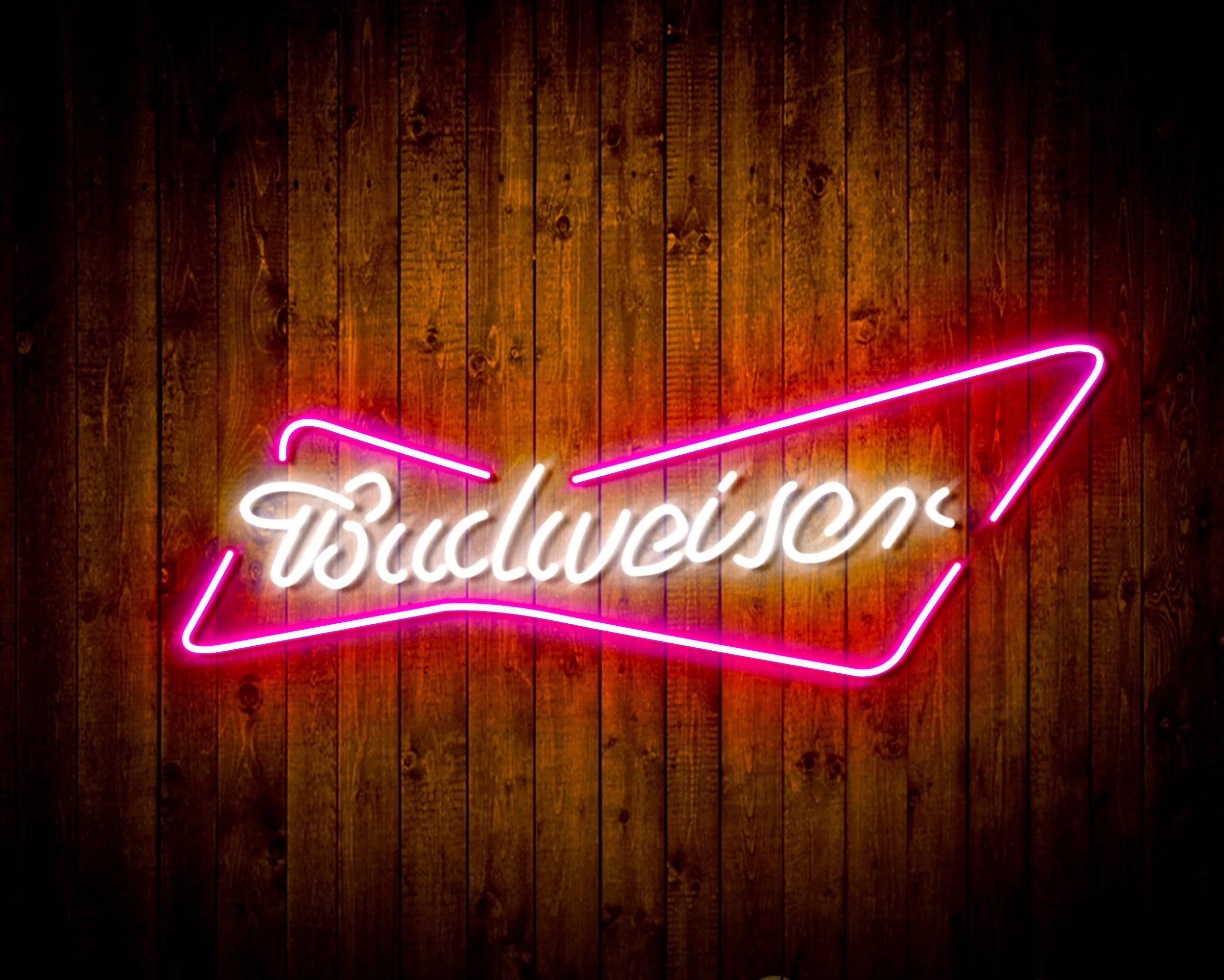 Budweiser Bar Handmade Neon Flex LED Sign - Image 5