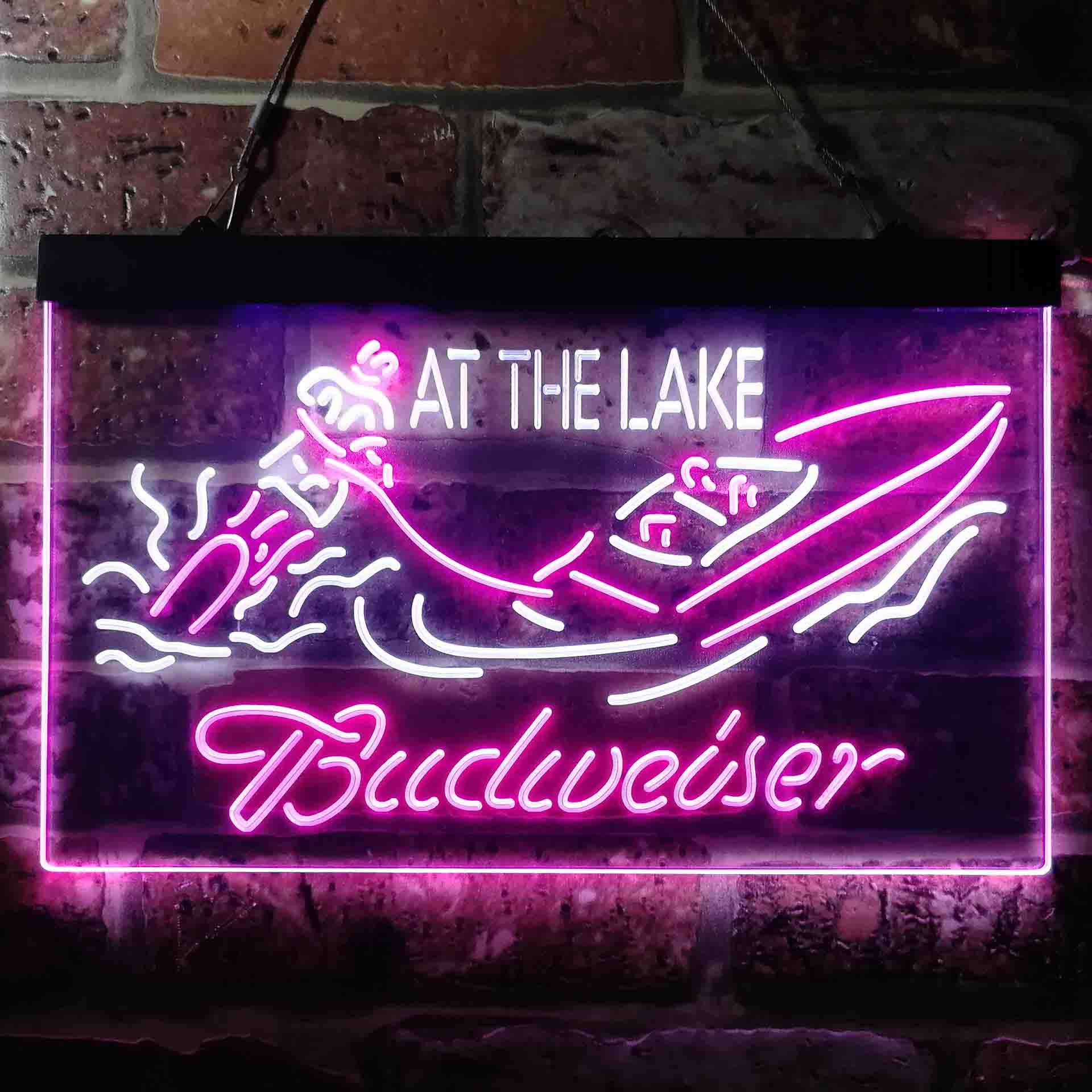 Budweiser At the Lake Neon LED Sign - Image 13