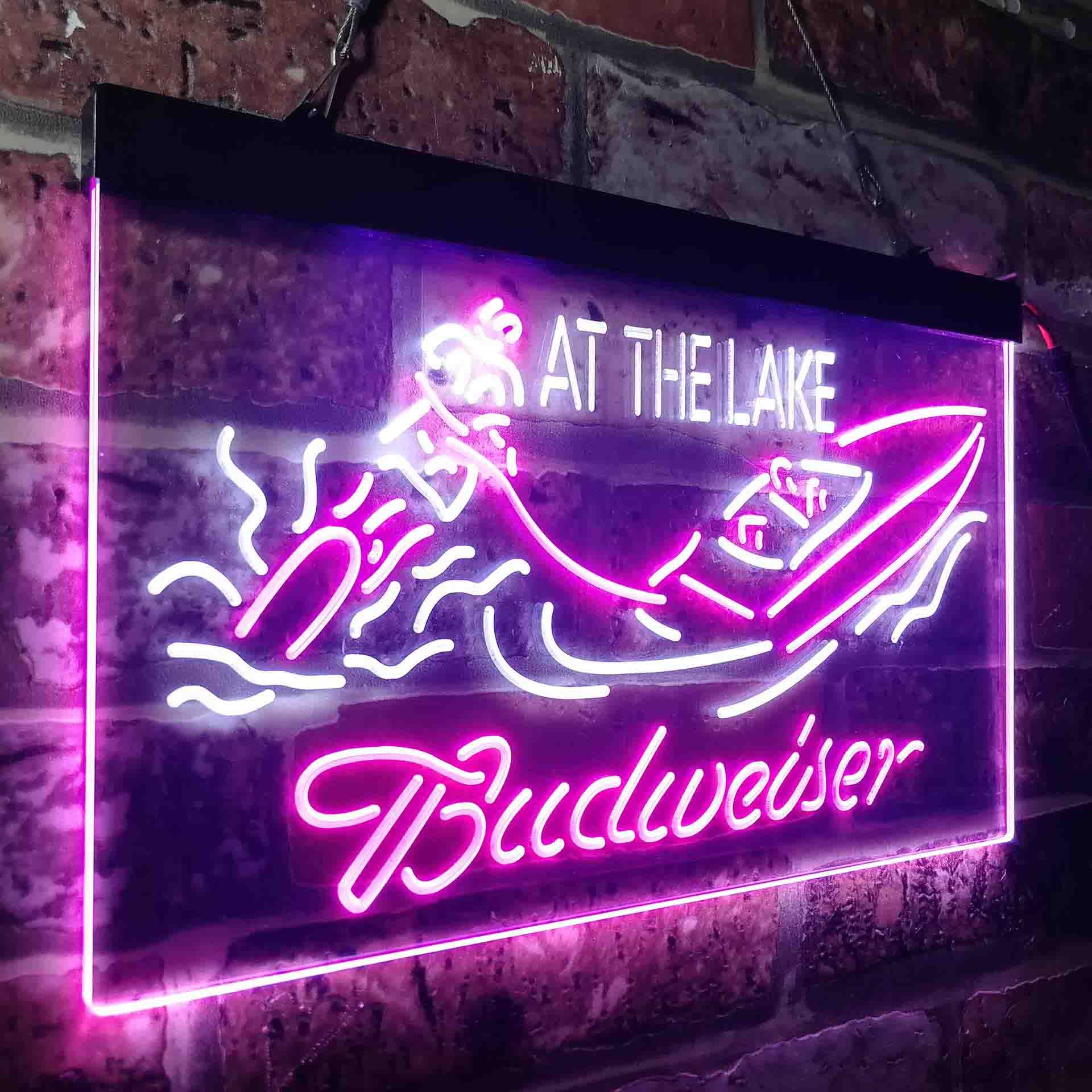 Budweiser At the Lake Neon LED Sign - Image 26