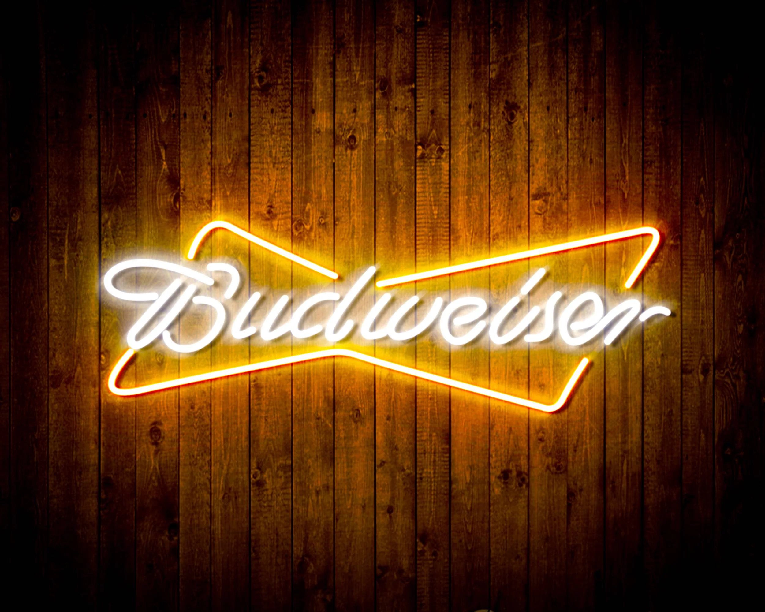 Budweiser Bar Handmade Neon Flex LED Sign - Image 11
