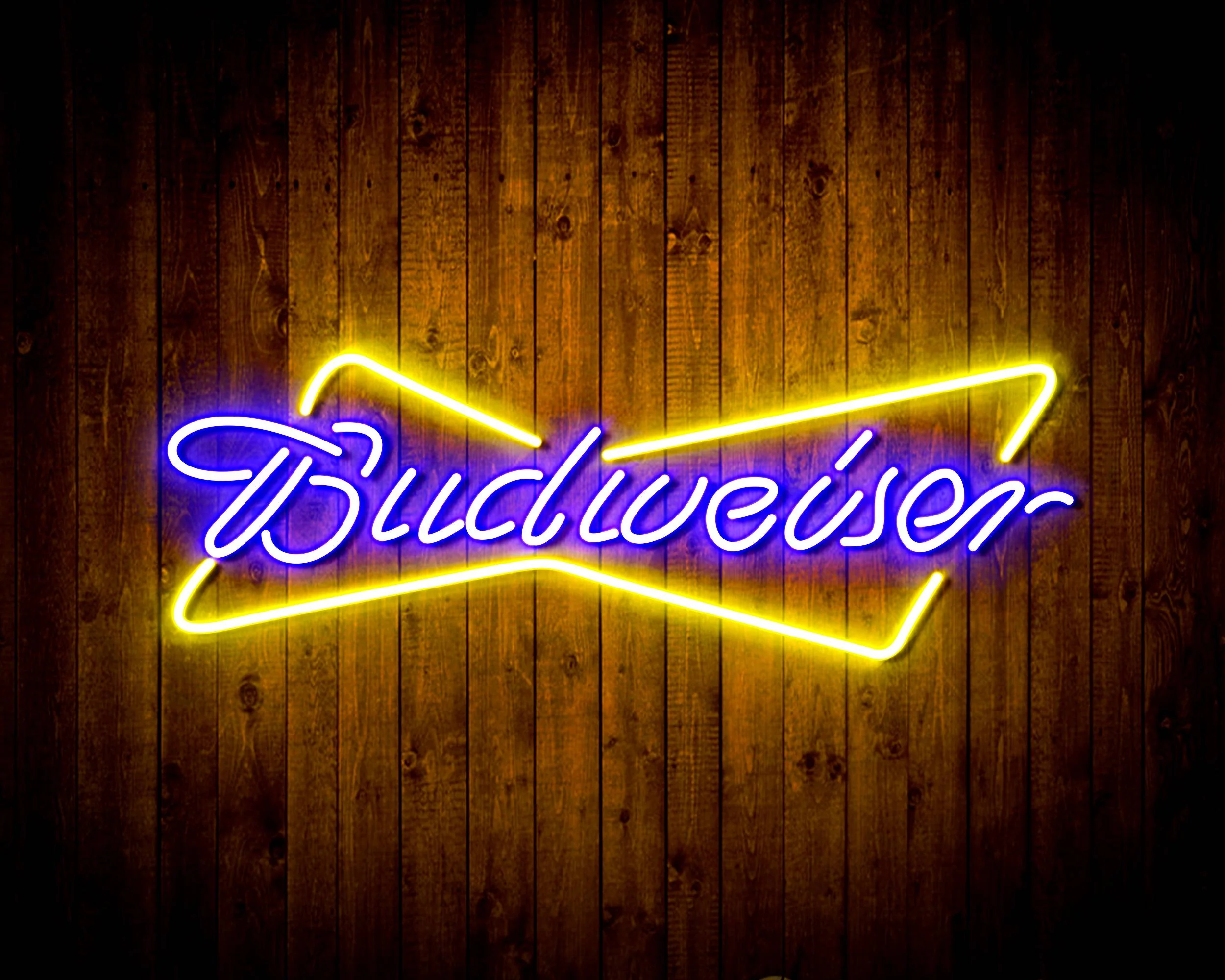 Budweiser Bar Handmade Neon Flex LED Sign - Image 9