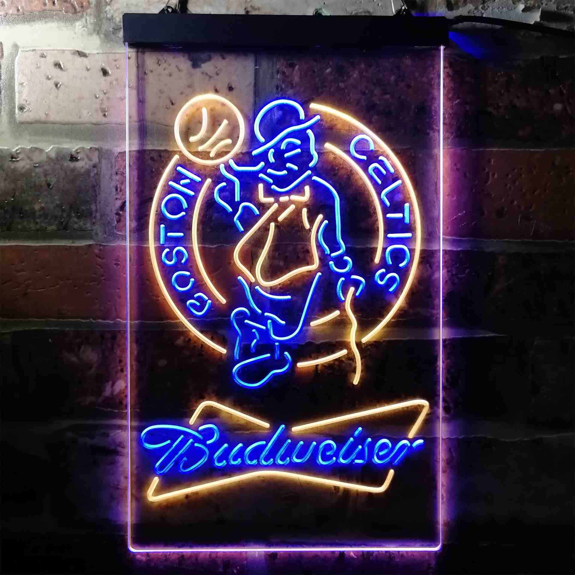 Boston Celtics NBA Budweiser LED Neon Sign - Image 3
