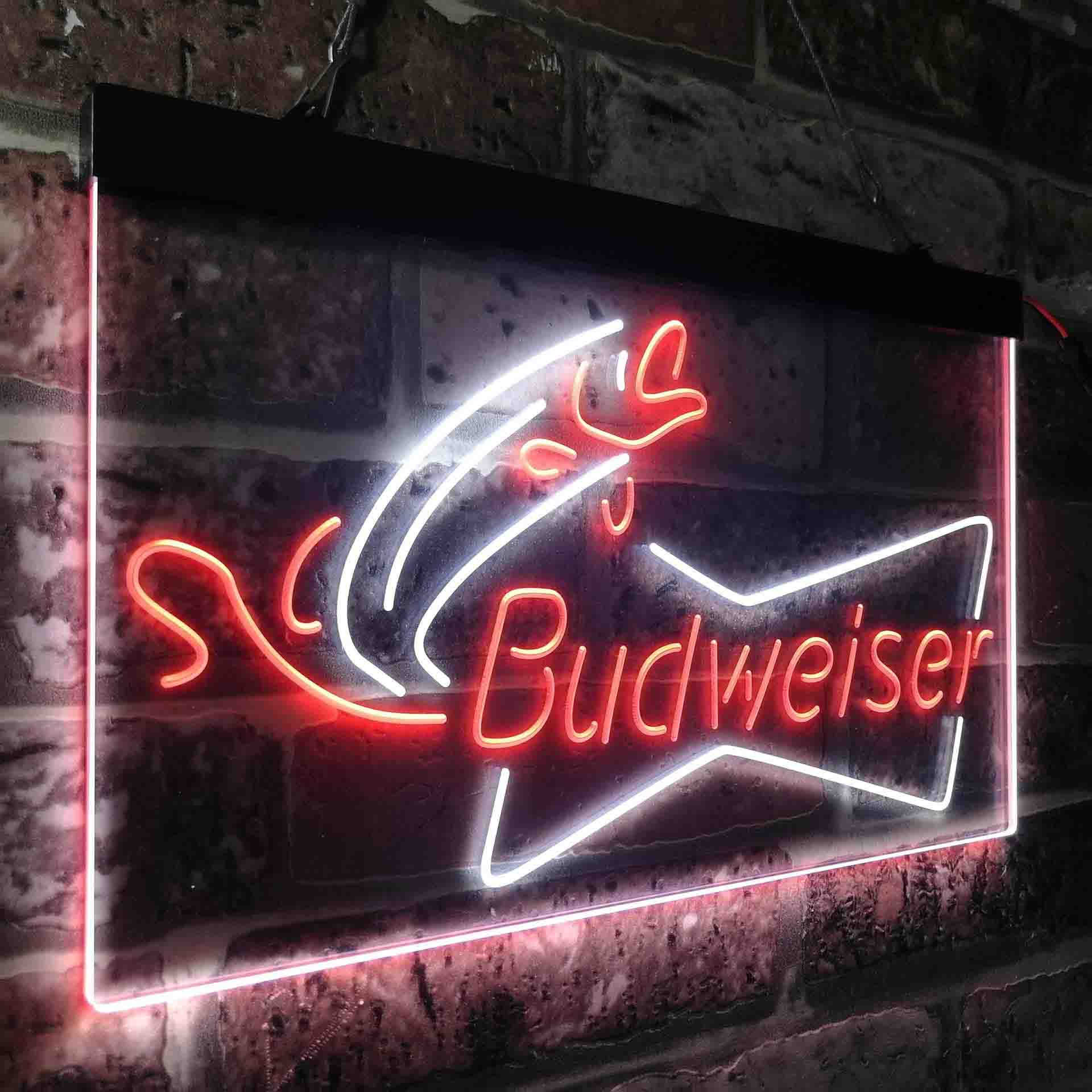 Budweiser Bow Tie Fishing Neon-Like LED Sign - Image 15