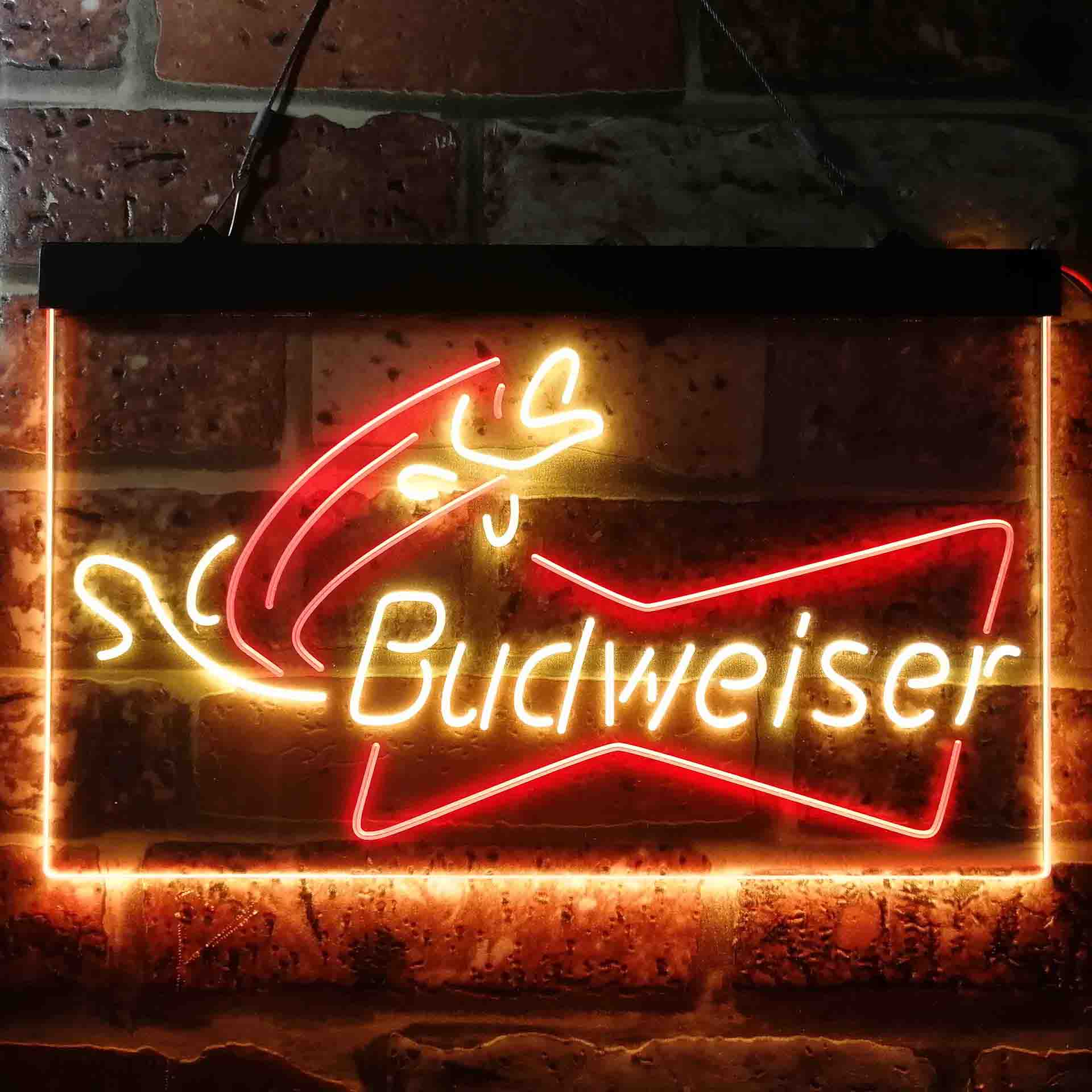 Budweiser Bow Tie Fishing Neon-Like LED Sign - Image 8