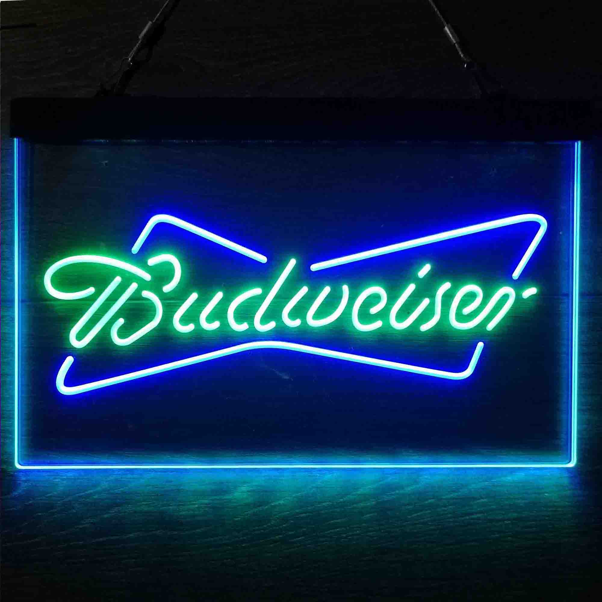 Budweiser Classic Bar Neon Light LED Sign - Image 12
