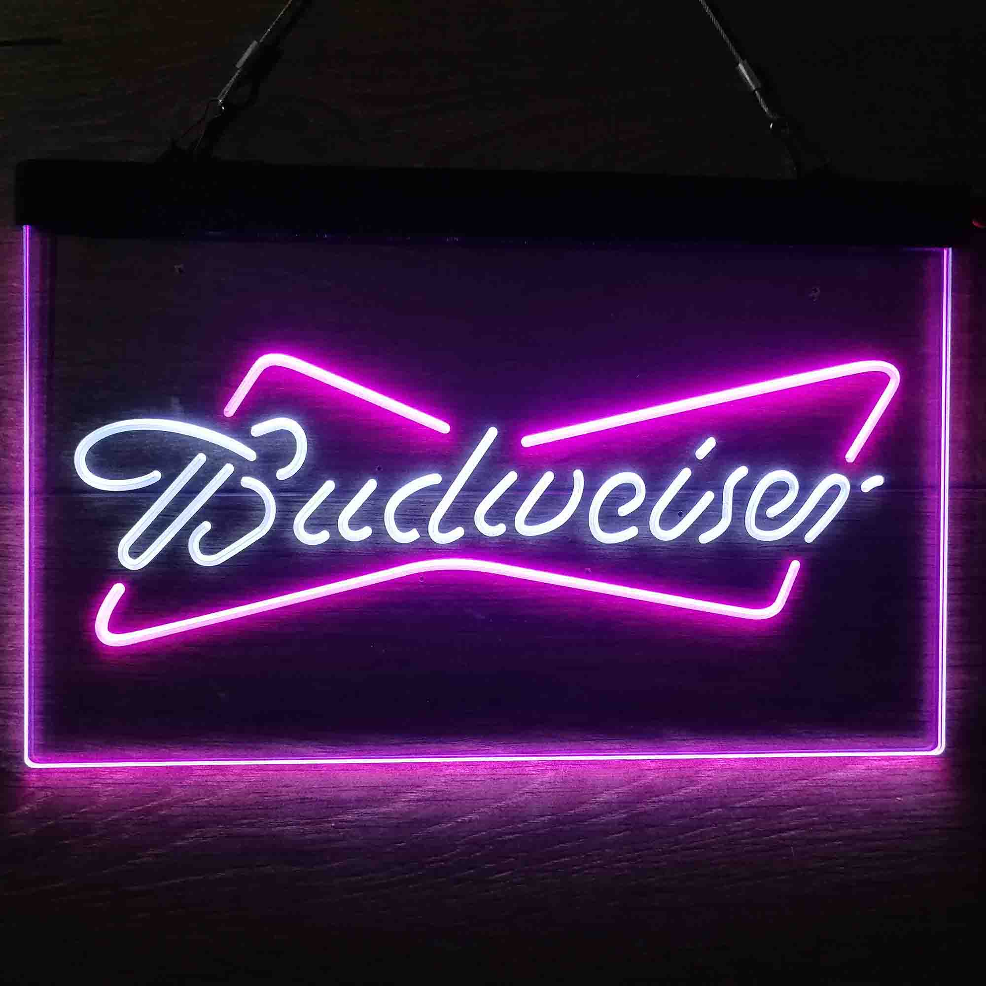 Budweiser Classic Bar Neon Light LED Sign - Image 8