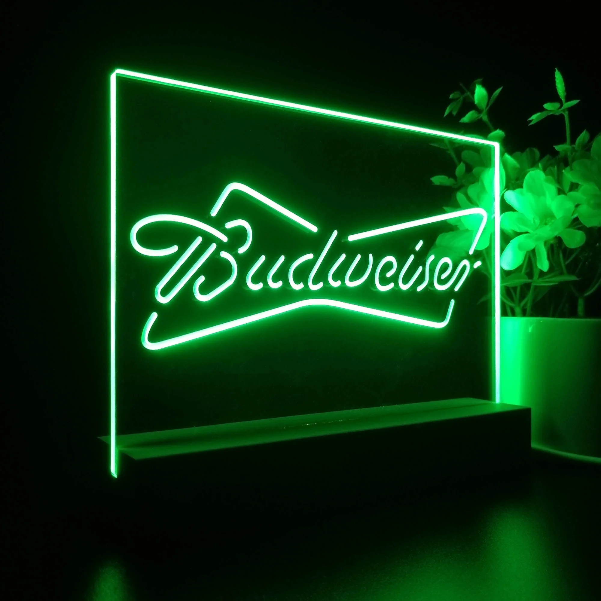 Budweiser Classic Neon Sign Pub Bar Lamp - Image 5