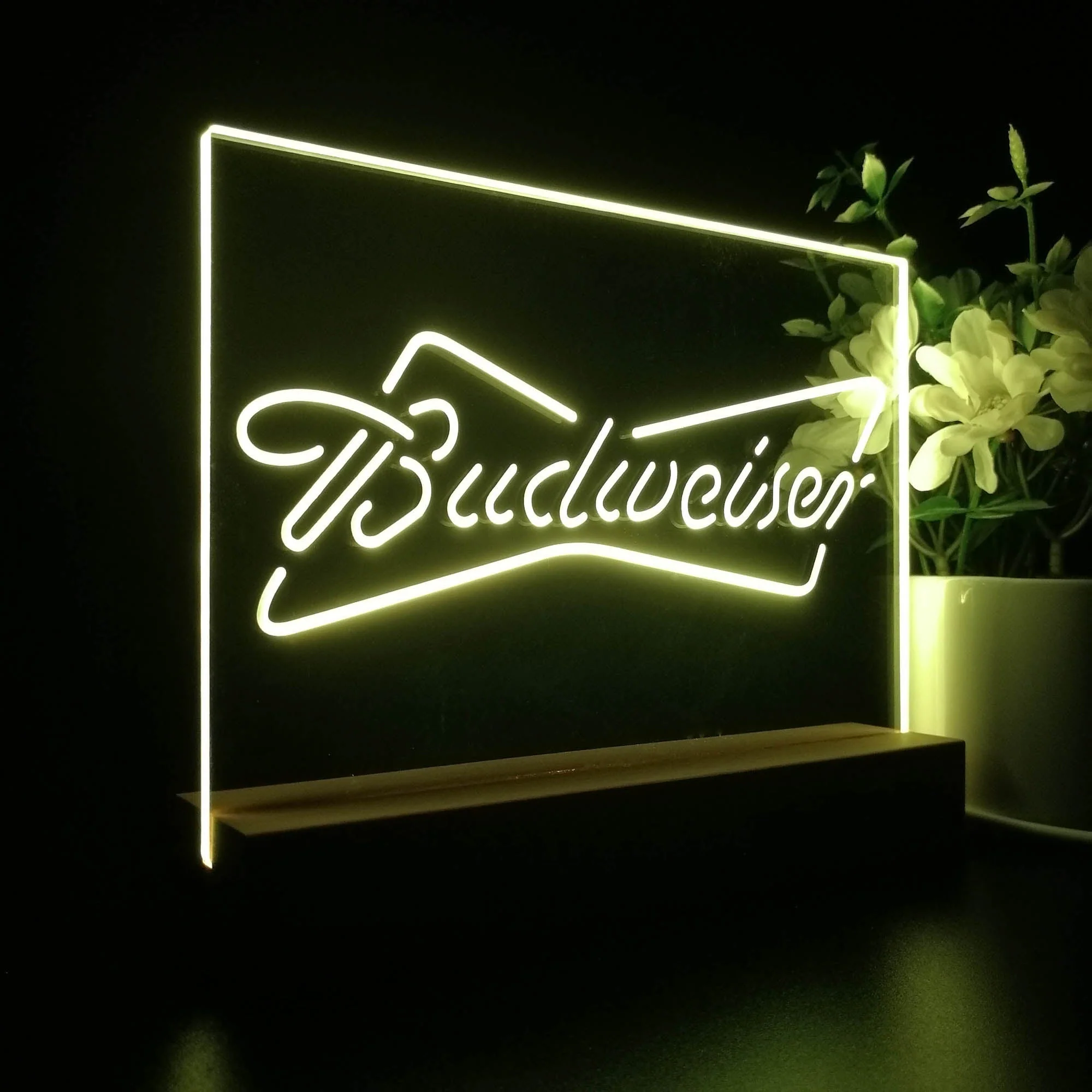 Budweiser Classic Neon Sign Pub Bar Lamp - Image 6