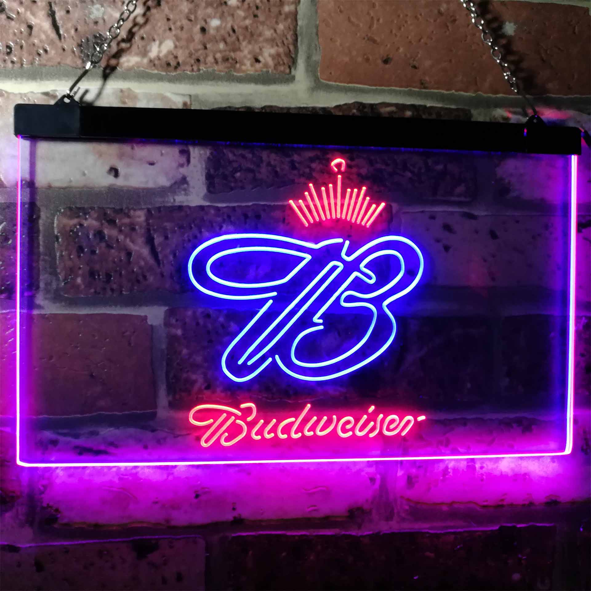 Budweiser Crown King Beer Bar Neon-Like LED Sign - Image 10