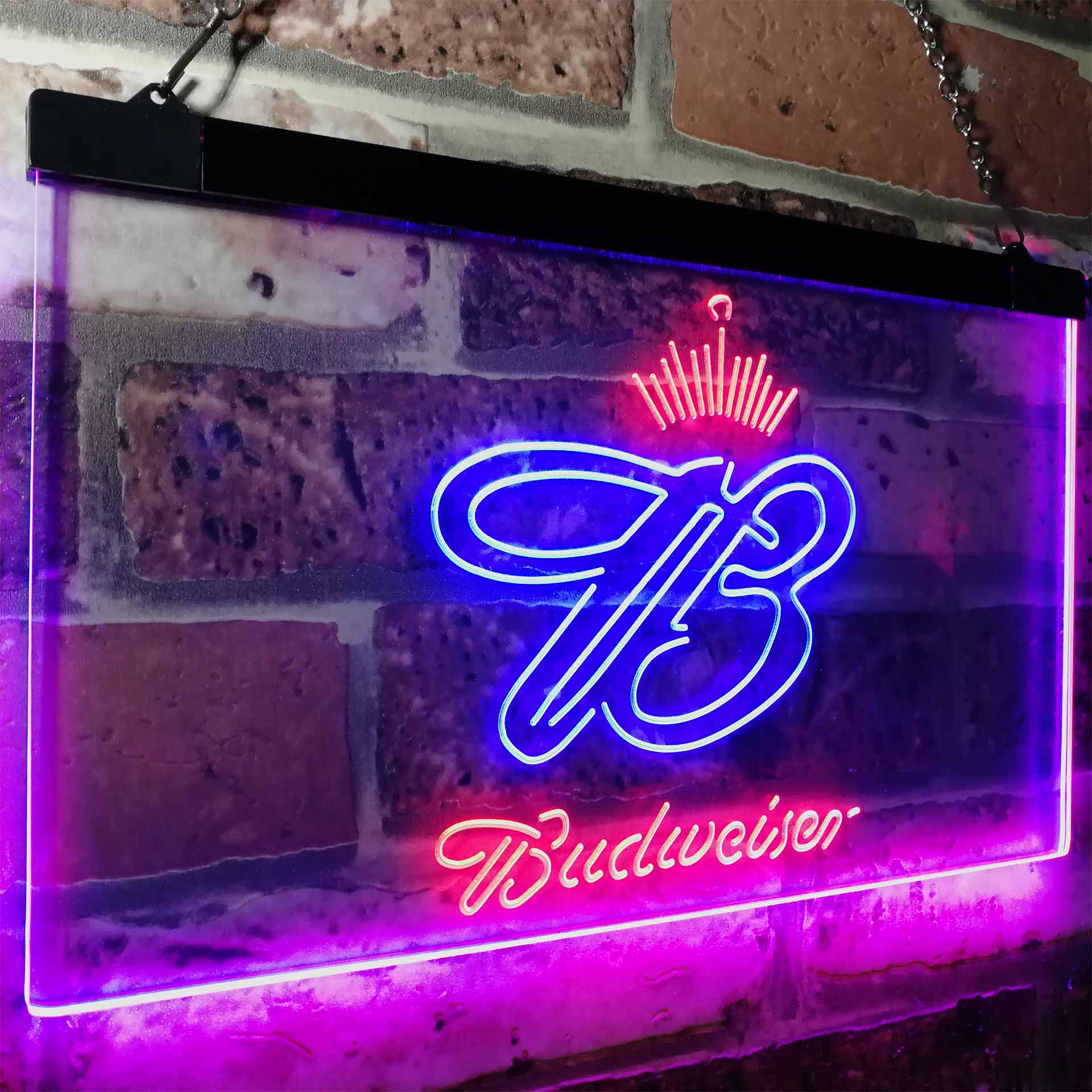 Budweiser Crown King Beer Bar Neon-Like LED Sign - Image 23