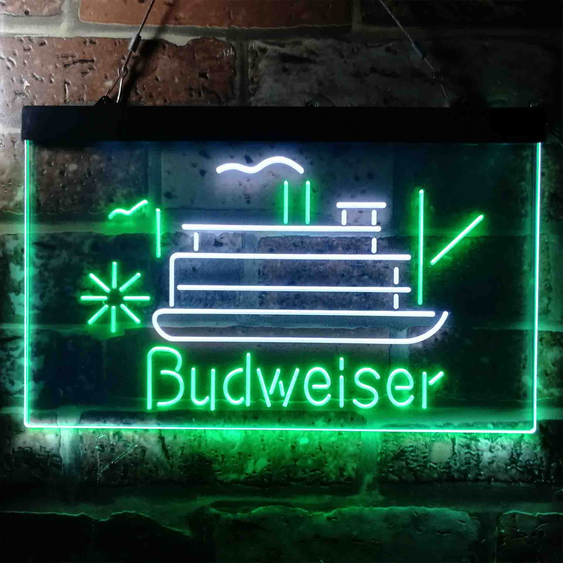 Budweiser Cruise Ship Boat Neon-Like LED Sign - Image 10