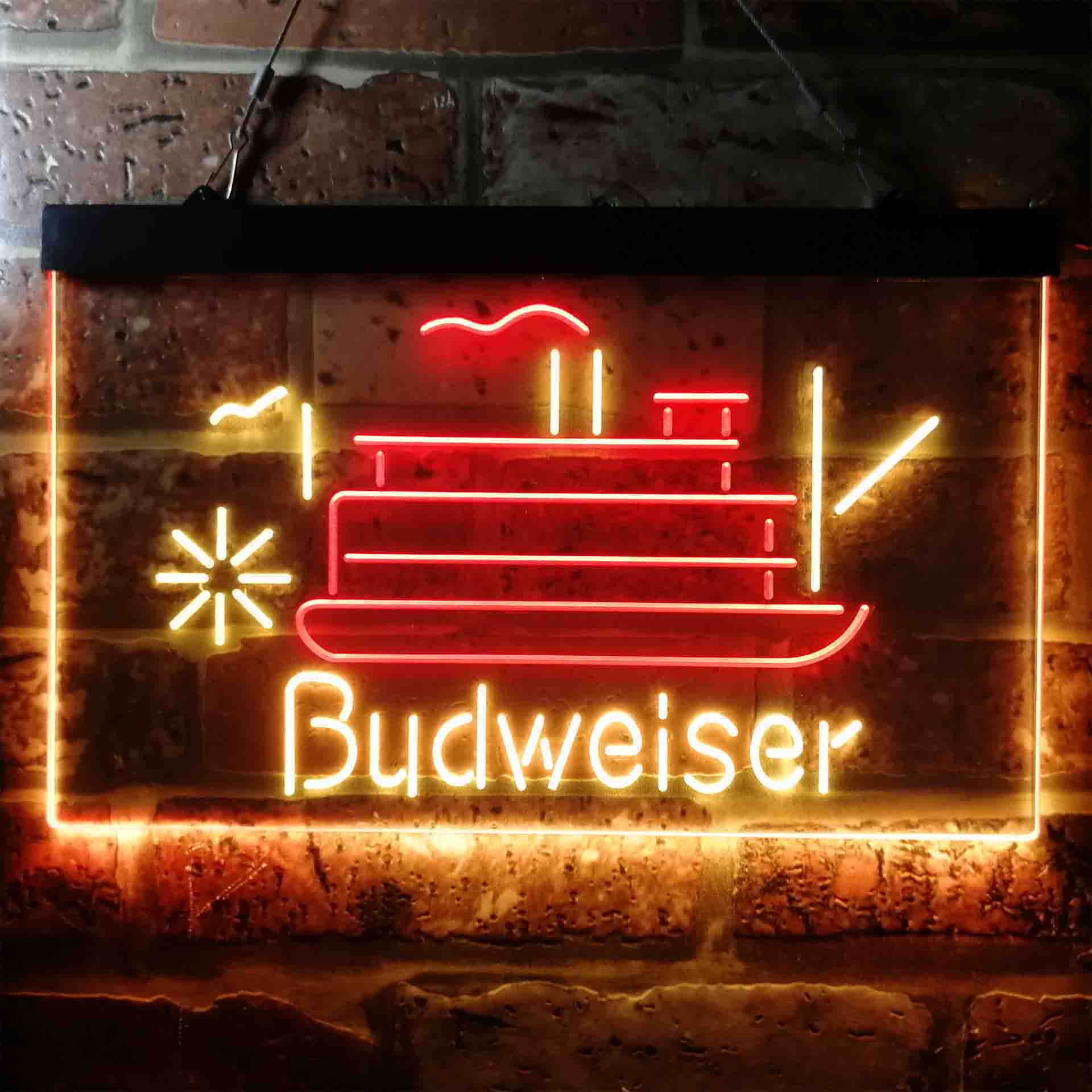 Budweiser Cruise Ship Boat Neon-Like LED Sign - Image 11