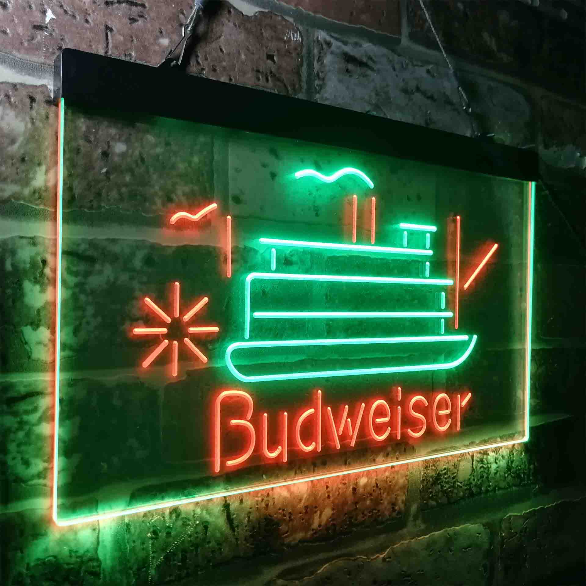 Budweiser Cruise Ship Boat Neon-Like LED Sign - Image 14