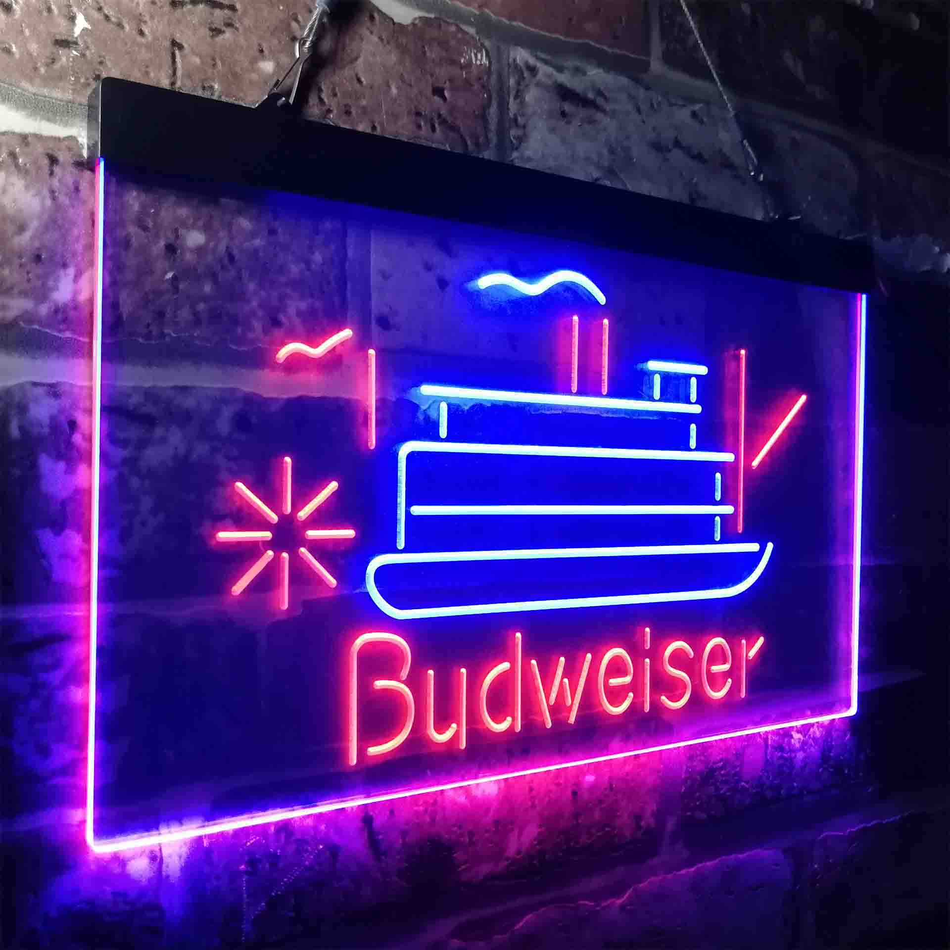 Budweiser Cruise Ship Boat Neon-Like LED Sign - Image 17