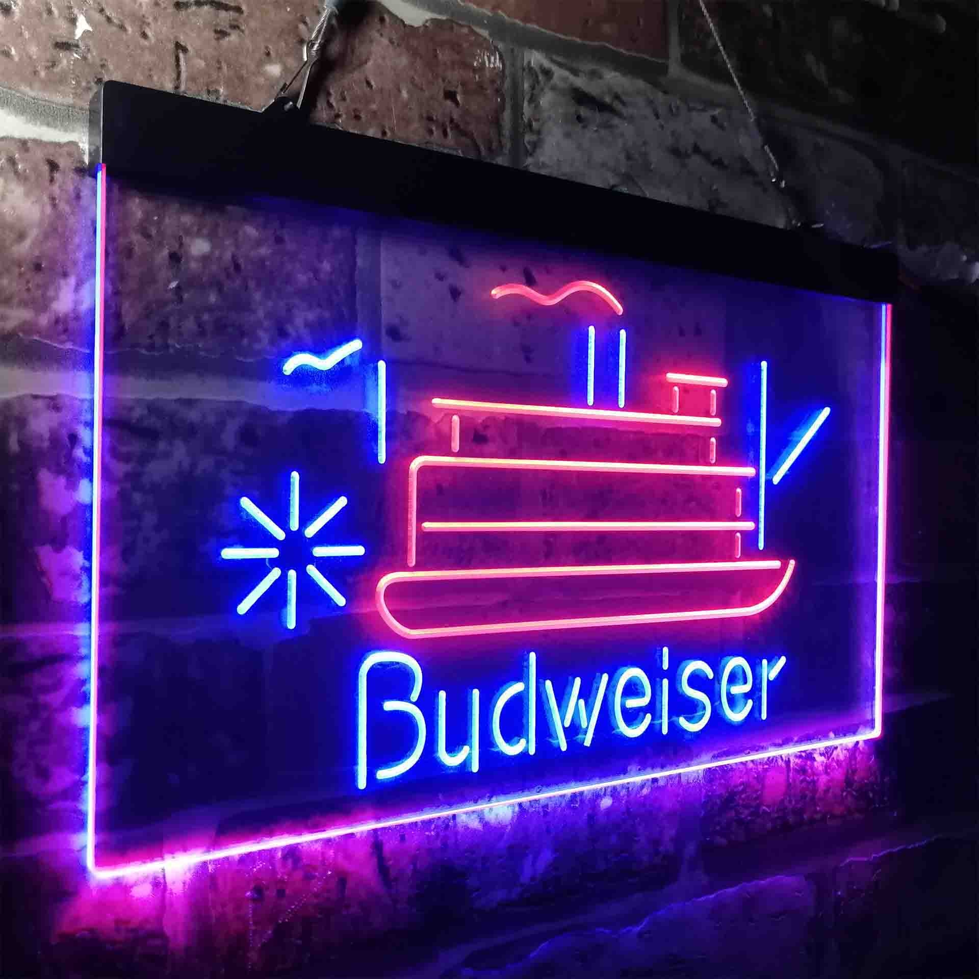 Budweiser Cruise Ship Boat Neon-Like LED Sign - Image 18