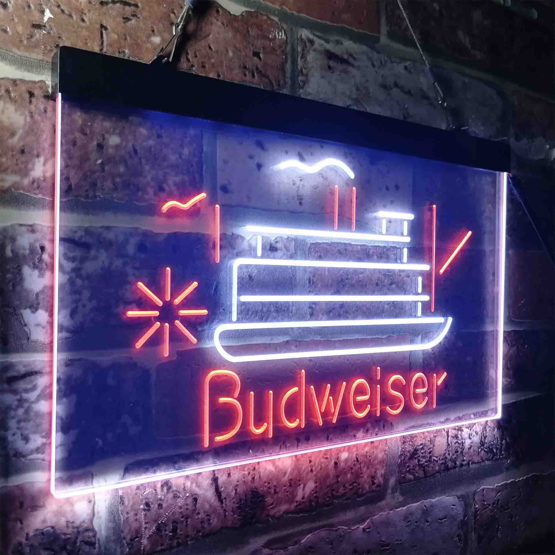 Budweiser Cruise Ship Boat Neon-Like LED Sign - Image 21