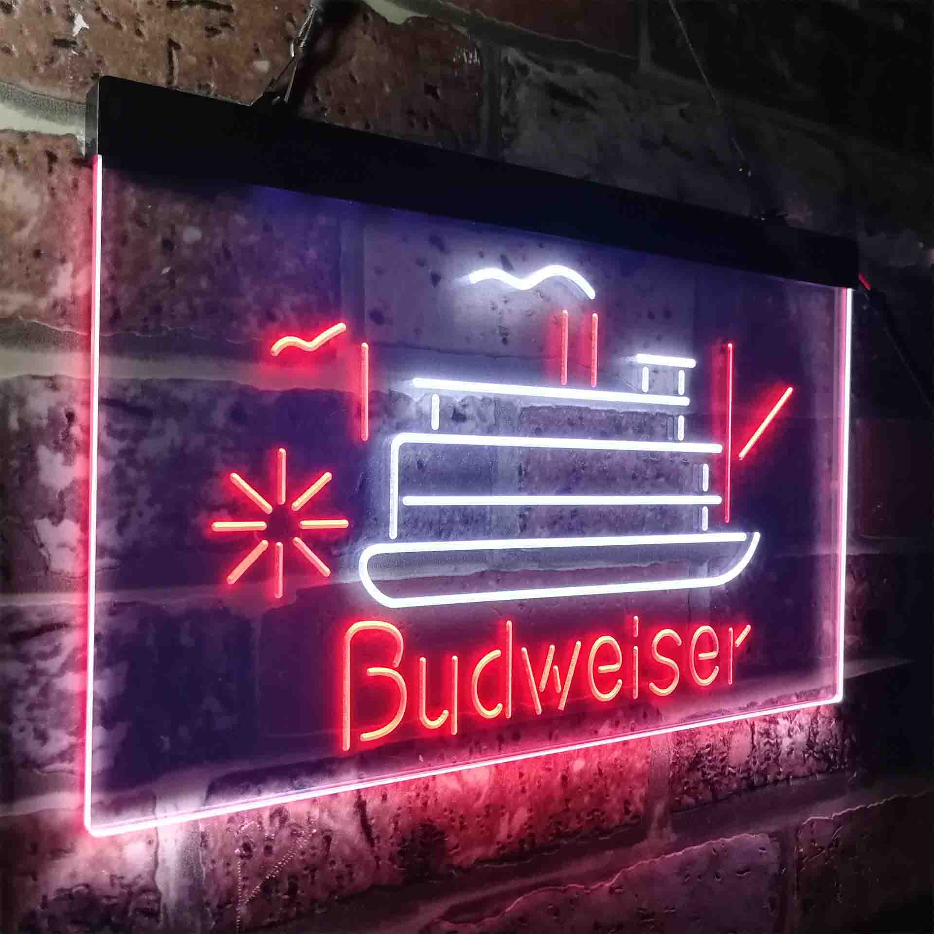 Budweiser Cruise Ship Boat Neon-Like LED Sign - Image 22