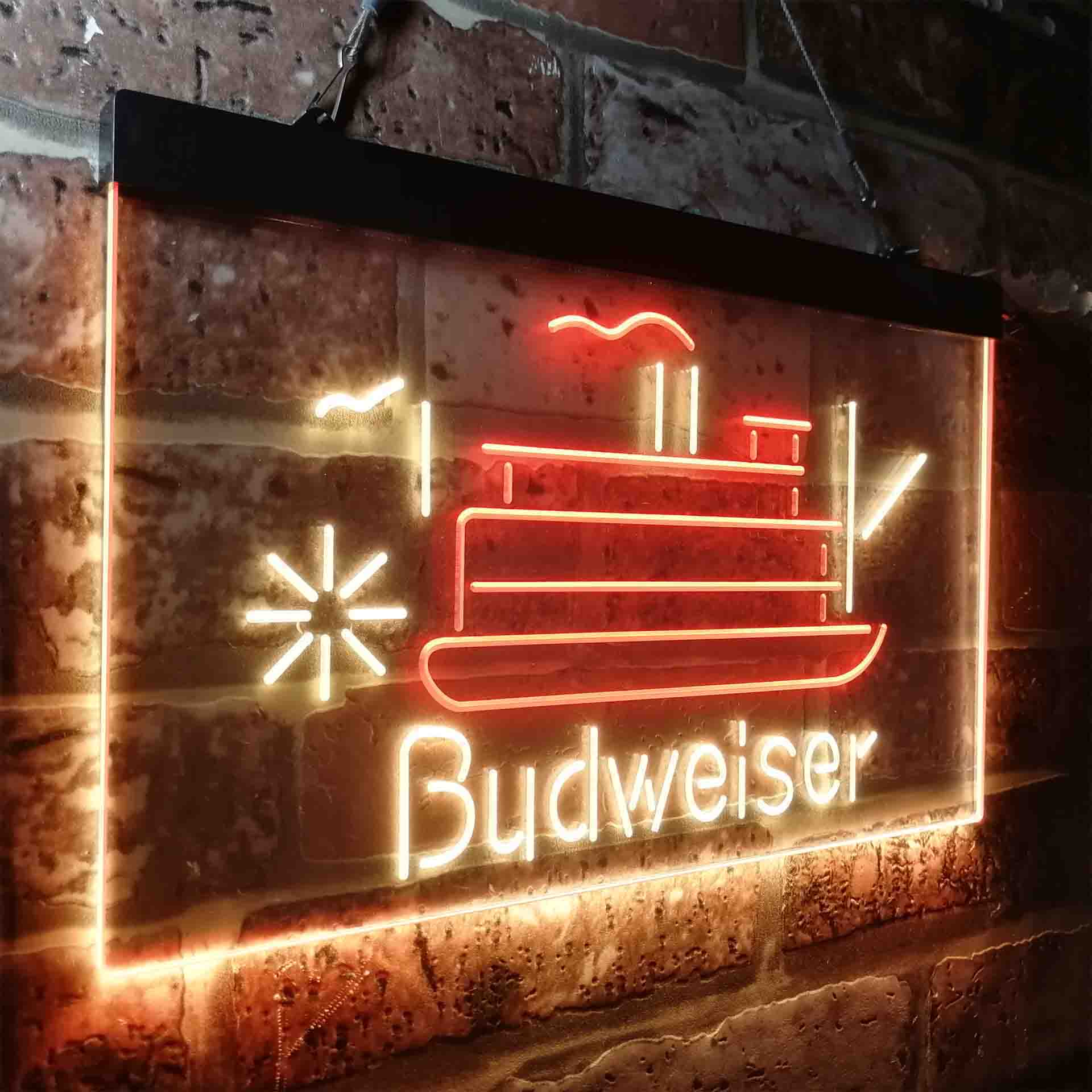 Budweiser Cruise Ship Boat Neon-Like LED Sign - Image 24