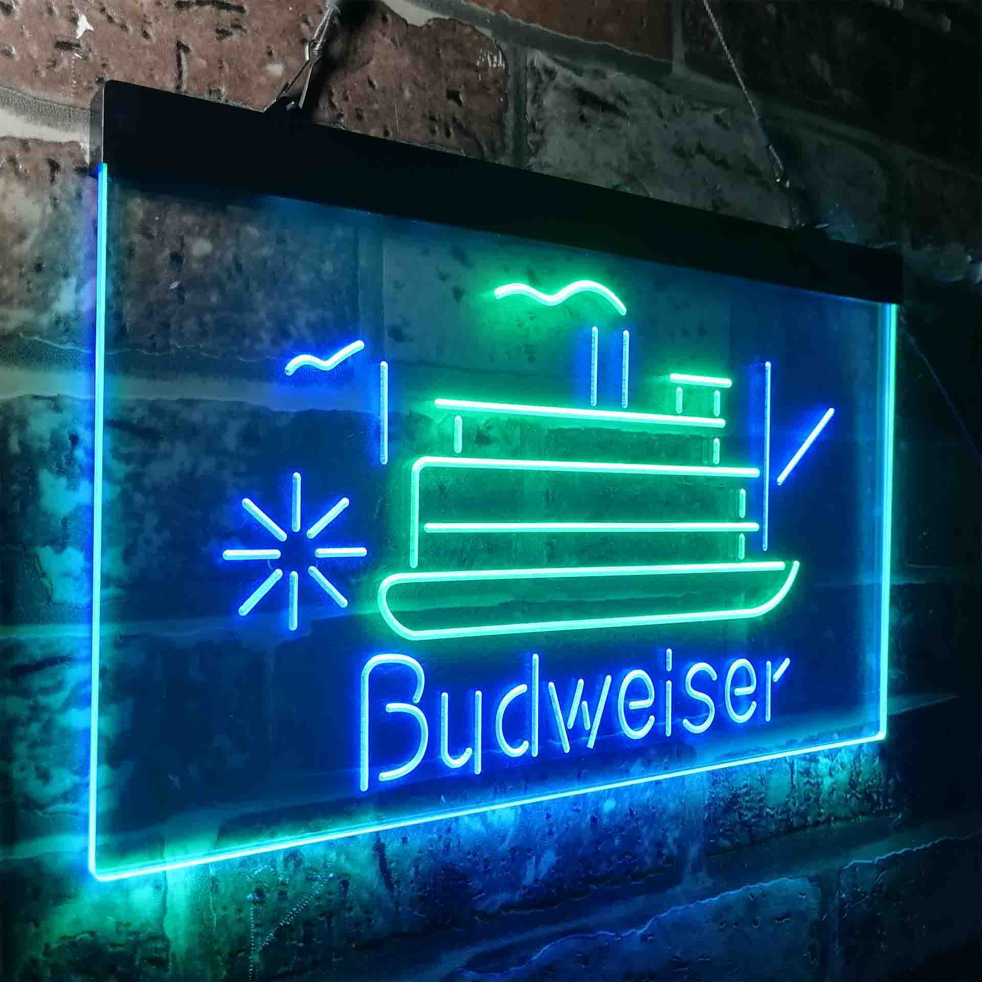 Budweiser Cruise Ship Boat Neon-Like LED Sign - Image 25