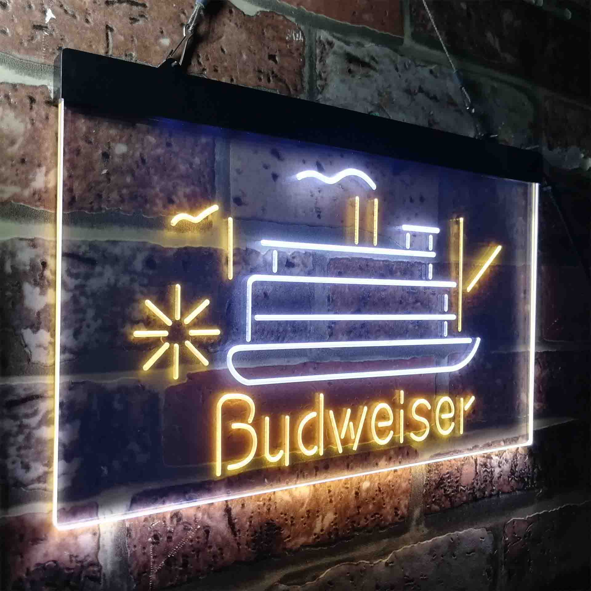 Budweiser Cruise Ship Boat Neon-Like LED Sign - Image 26