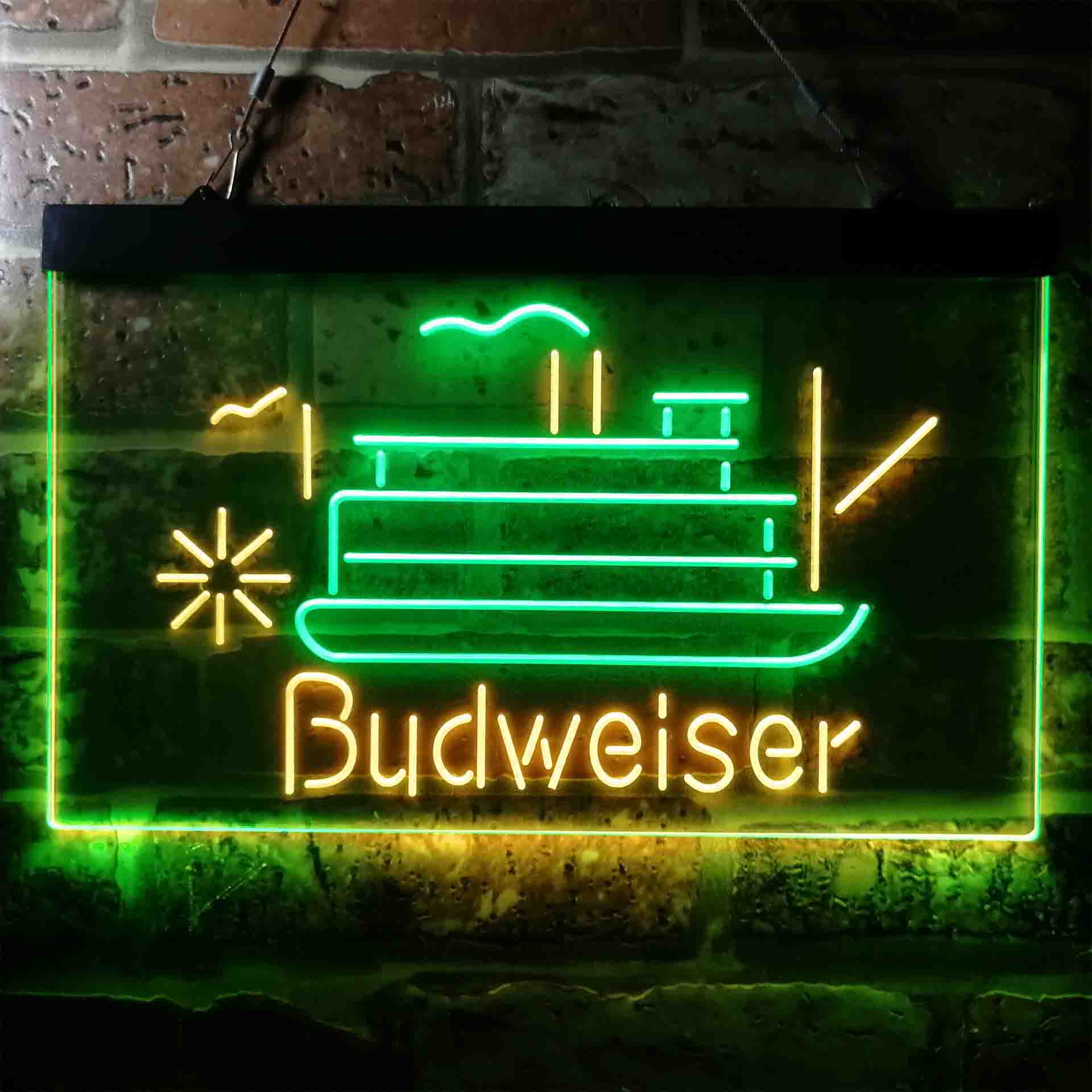 Budweiser Cruise Ship Boat Neon-Like LED Sign - Image 6