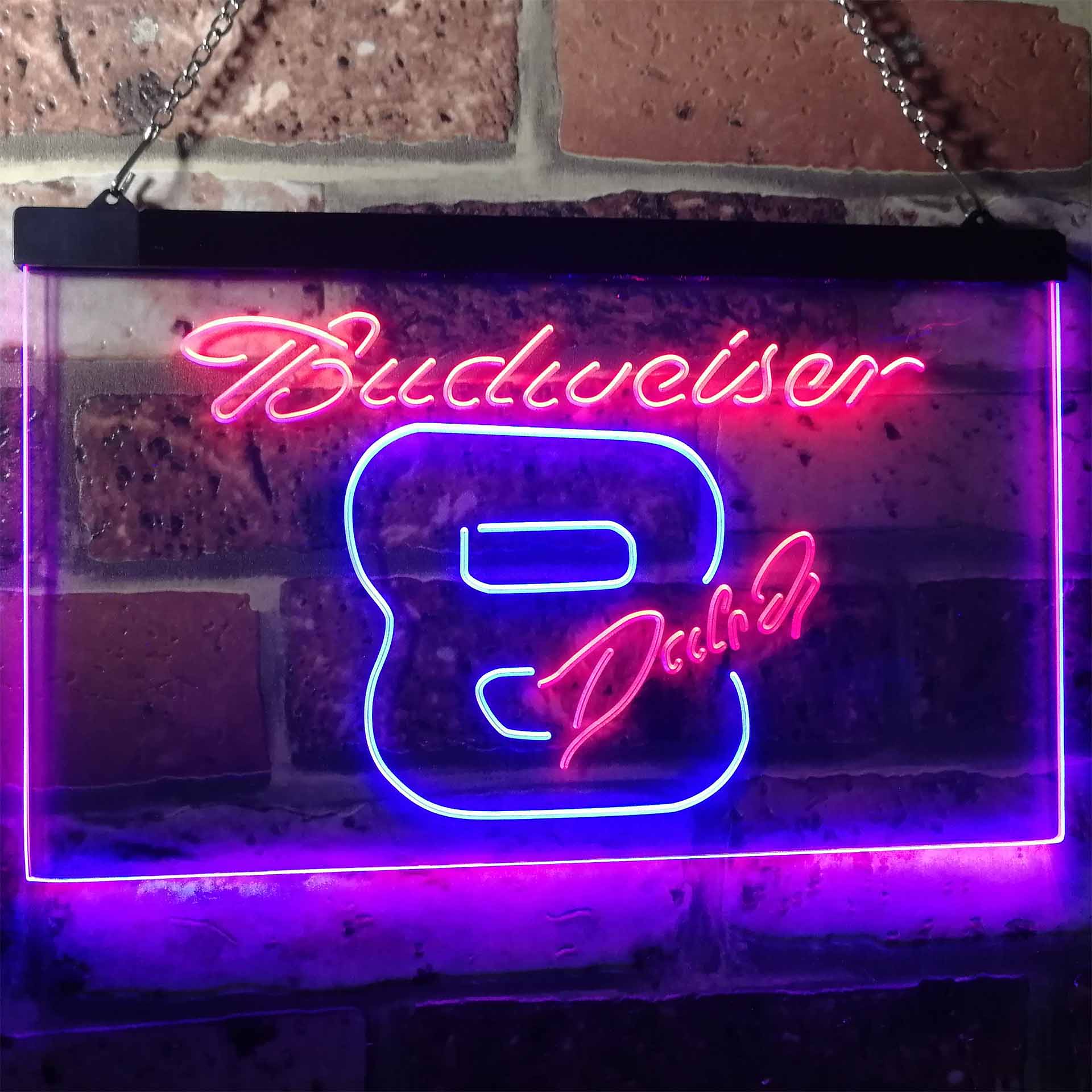 Budweiser Dale Jr. #8 Racing Car Bar Decor Neon-Like LED Sign - Image 6