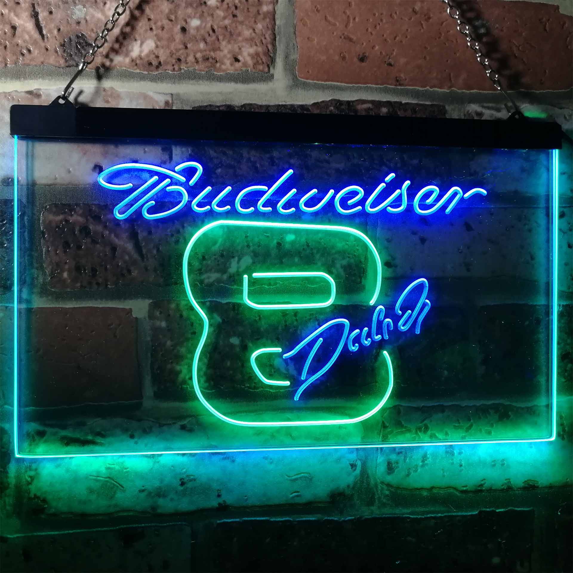 Budweiser Dale Jr. #8 Racing Car Bar Decor Neon-Like LED Sign - Image 9