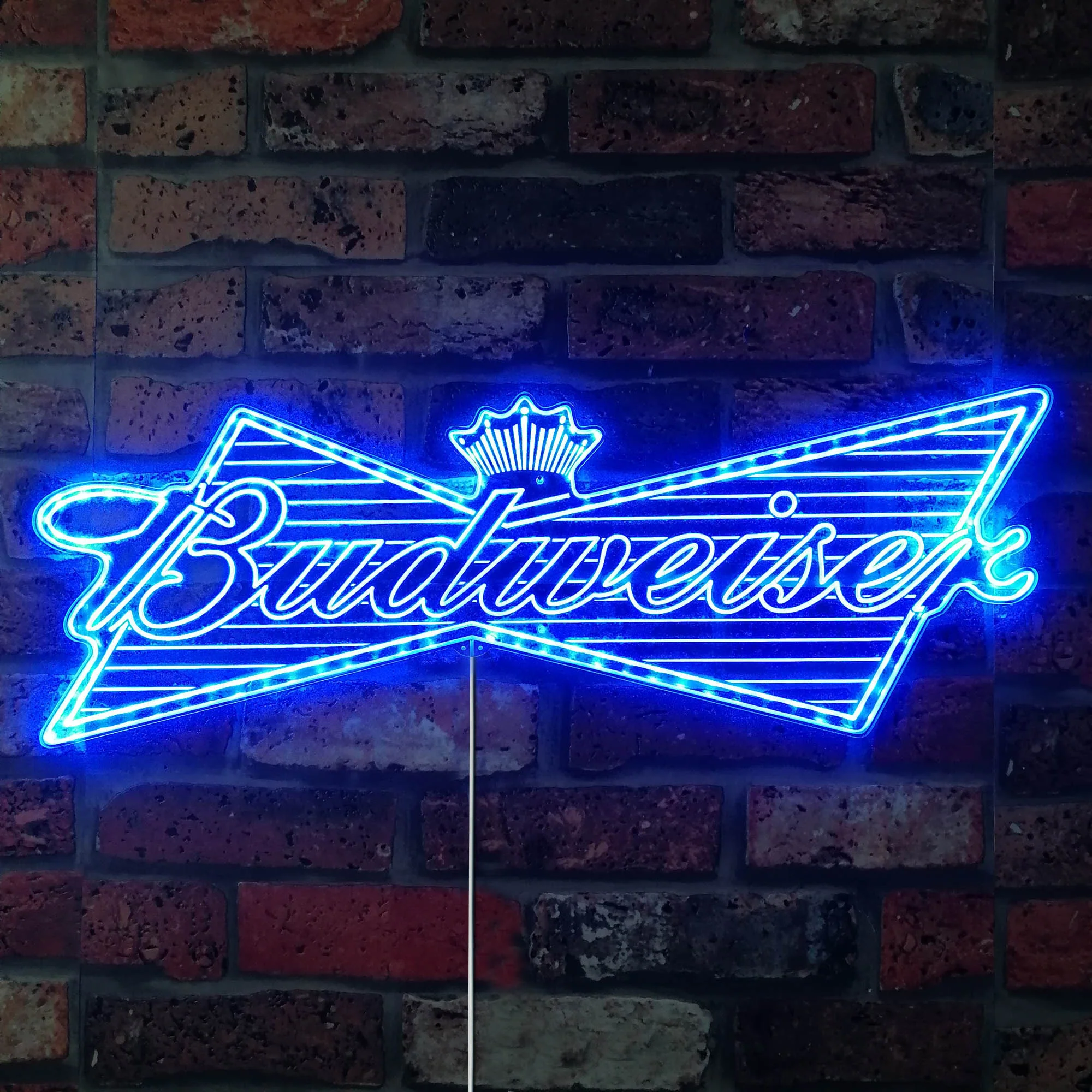 Budweiser Neon LED Sign with Dynamic RGB Colors - Image 10
