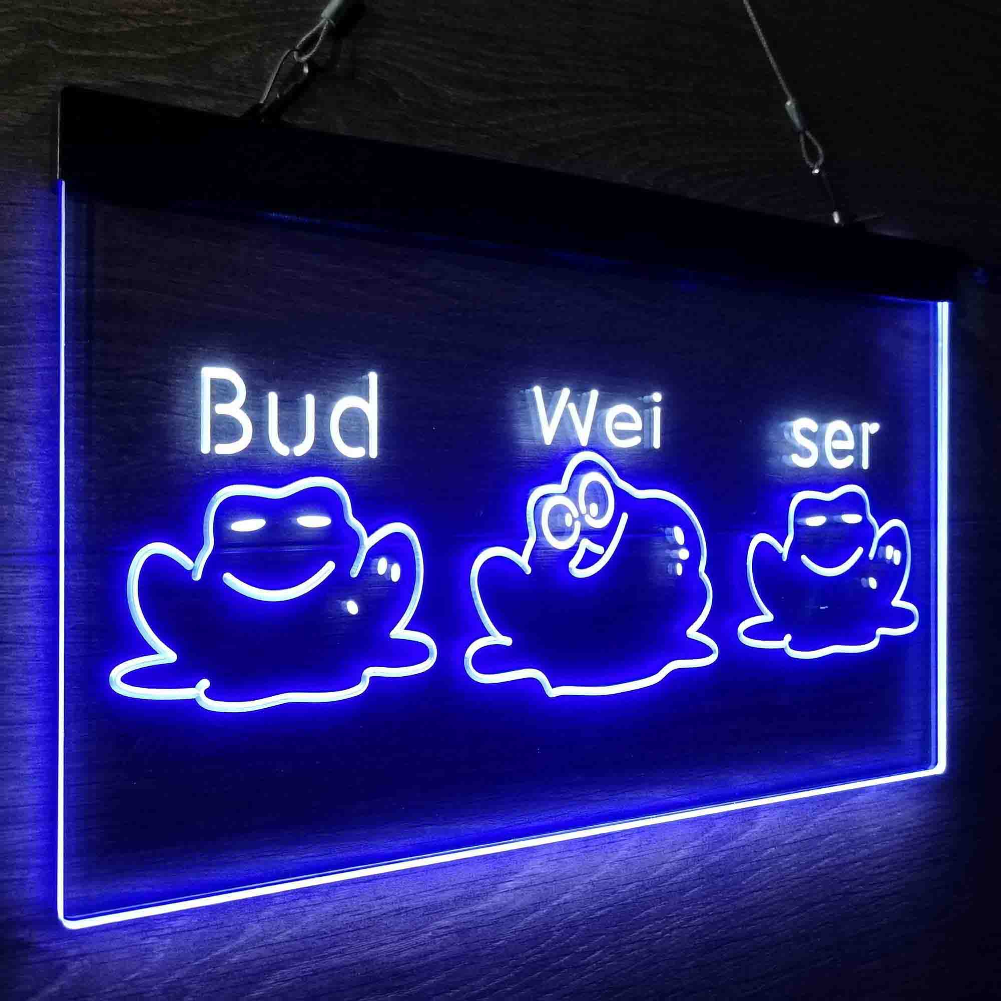 Budweiser Frogs Singing Neon-Like LED Sign - Image 18