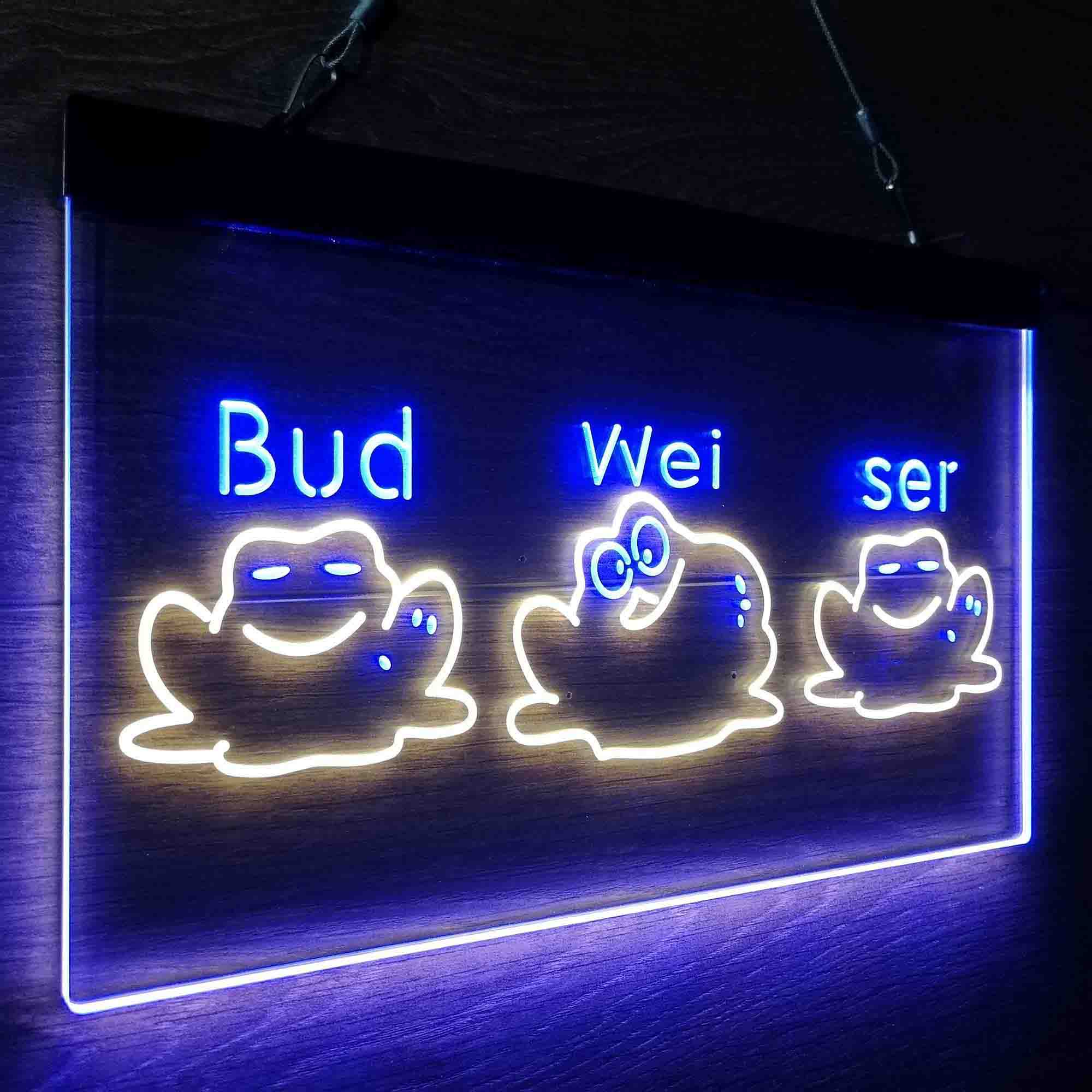 Budweiser Frogs Singing Neon-Like LED Sign - Image 21