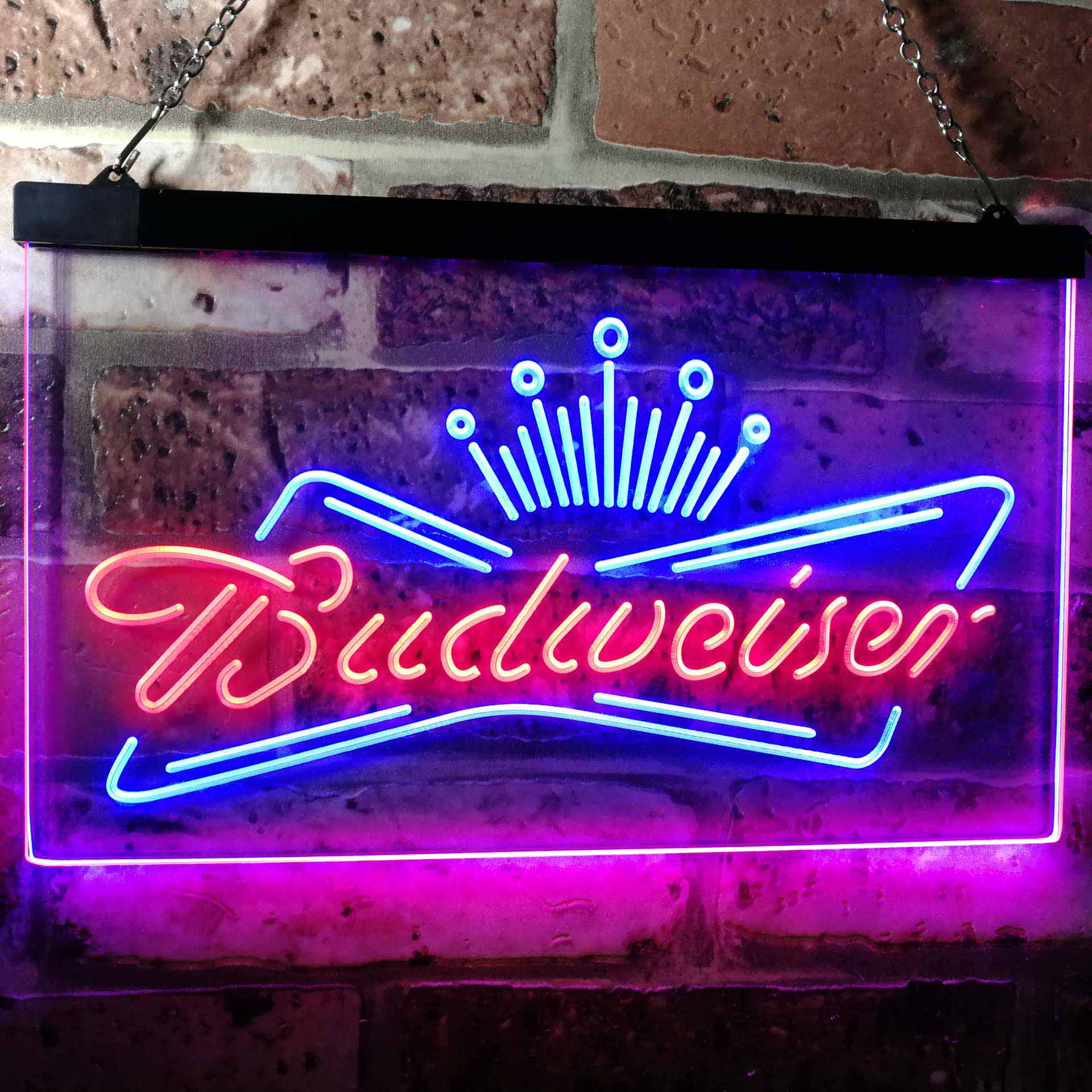 Budweiser Crown Bar Neon Light LED Sign - Image 11