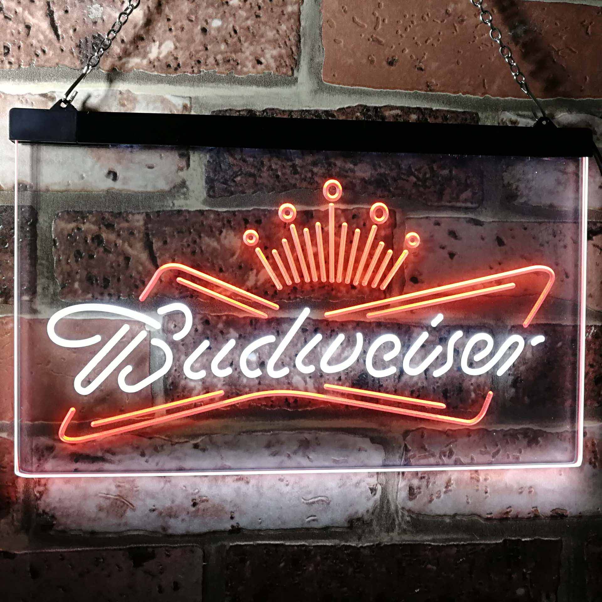 Budweiser Crown Bar Neon Light LED Sign - Image 12