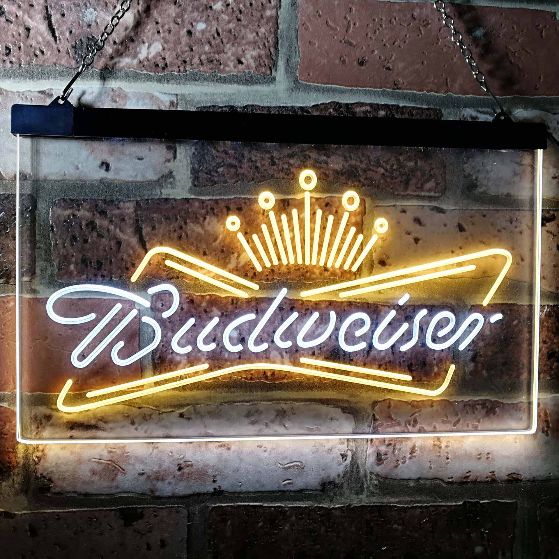Budweiser Crown Bar Neon Light LED Sign - Image 13