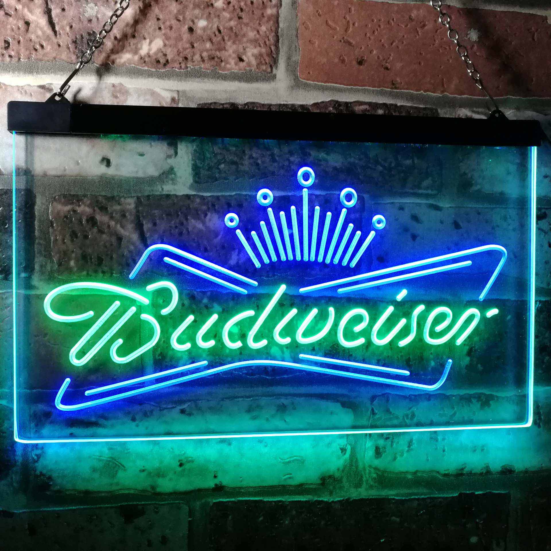 Budweiser Crown Bar Neon Light LED Sign - Image 3