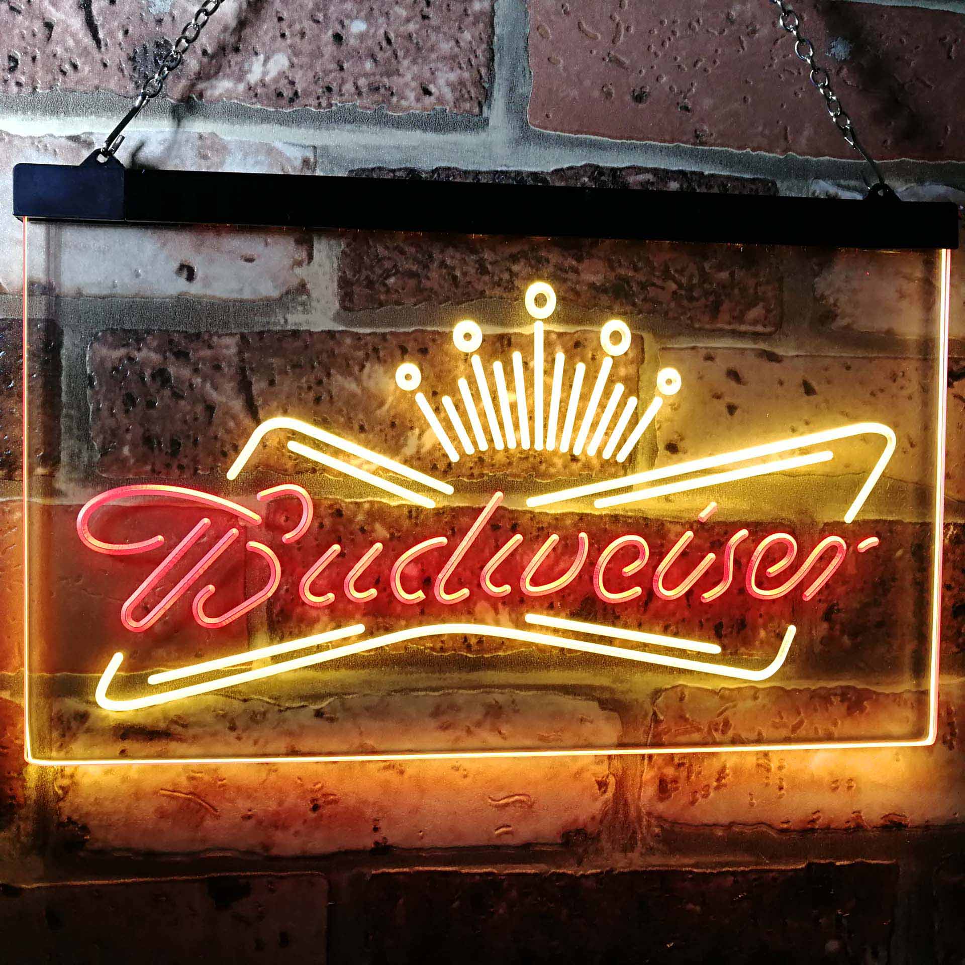 Budweiser Crown Bar Neon Light LED Sign - Image 6
