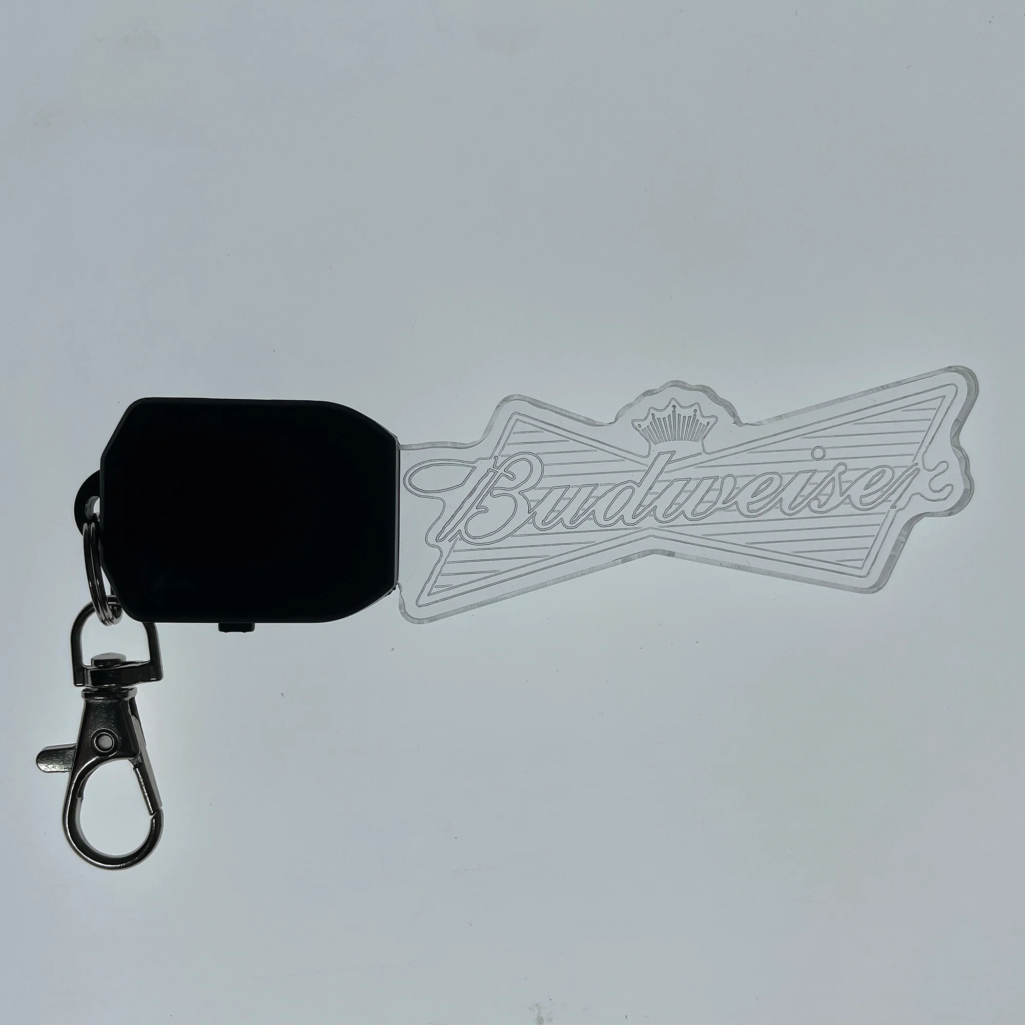 Budweiser LED Light Acrylic Keychain , Christmas Tree Ornament - Image 7