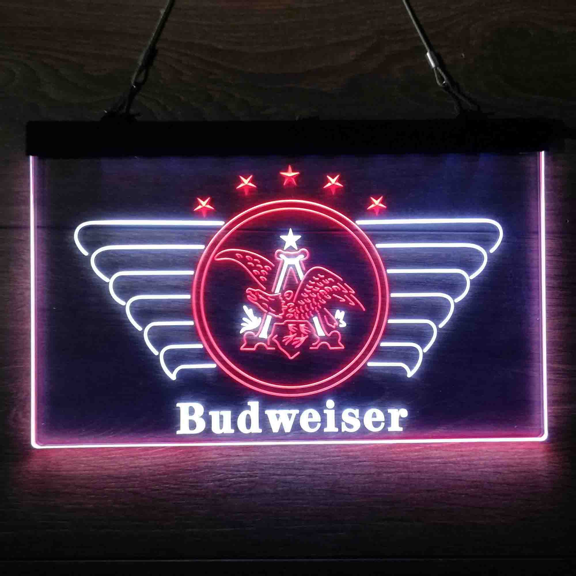 Budweiser Military Eagle Neon LED Sign - Image 3