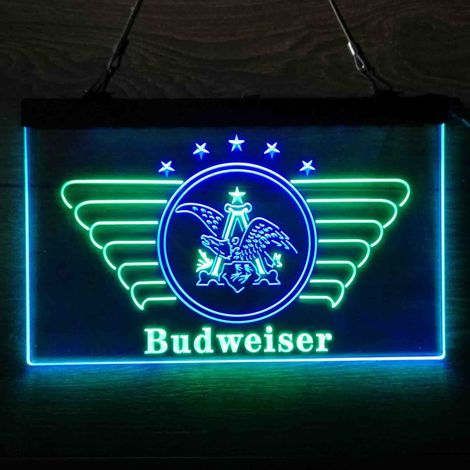 Budweiser Military Eagle Neon LED Sign - Image 6