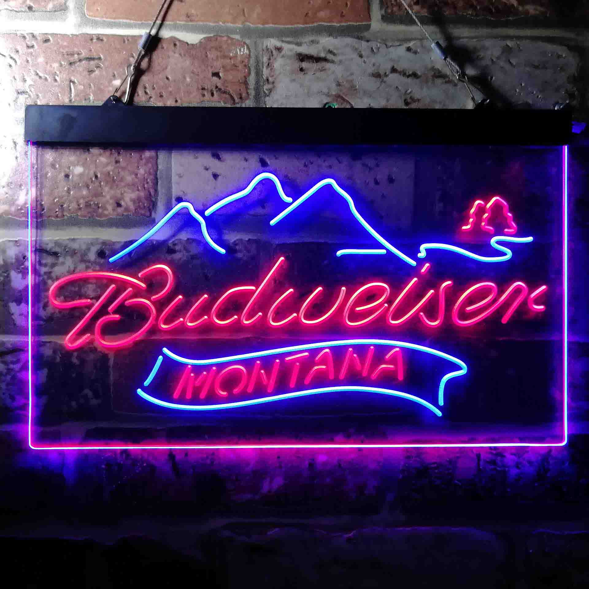 Budweiser Montana Neon-Like LED Sign - Image 4
