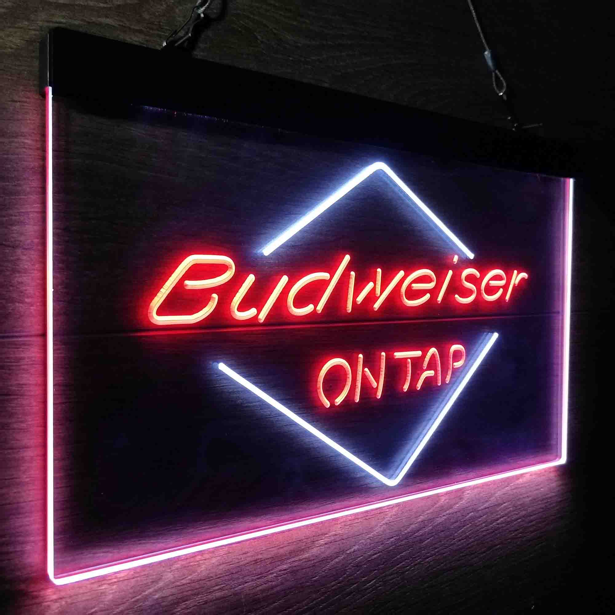 Budweiser On Tap Beer Neon-Like LED Sign - Image 24